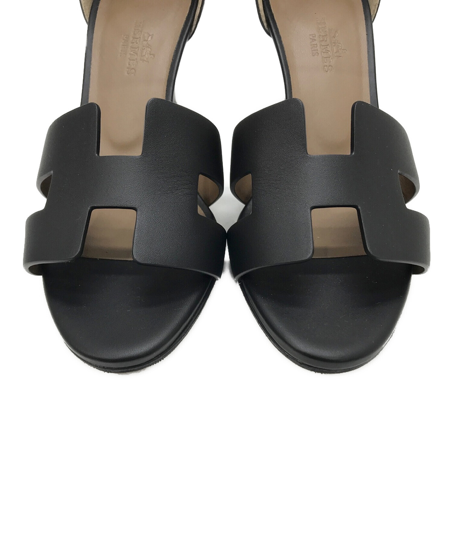 中古・古着通販】HERMES (エルメス) レジェンドウェッジソールサンダル