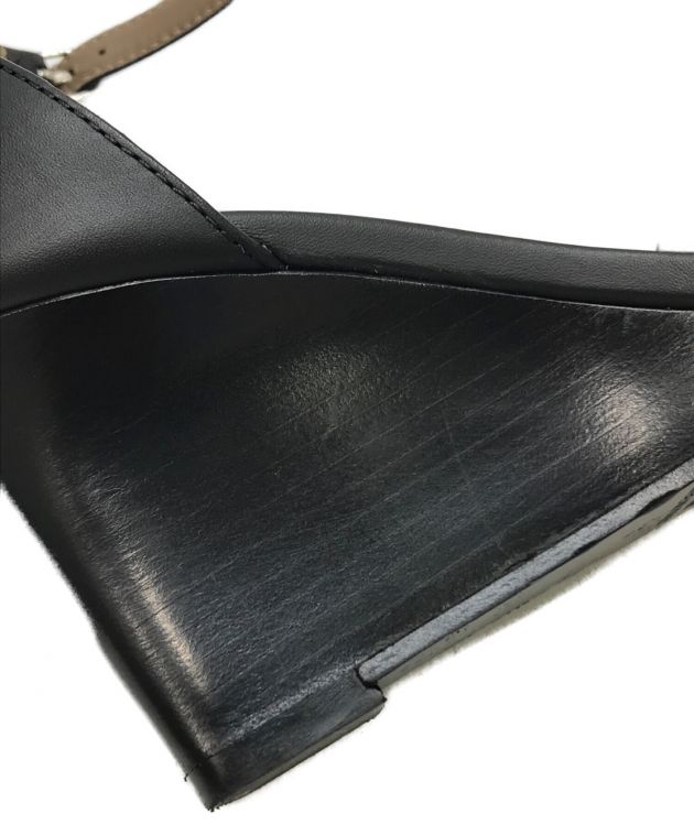 美品 エルメスウエッジ 中古・古着通販】HERMES (エルメス) レジェンドウェッジソールサンダル