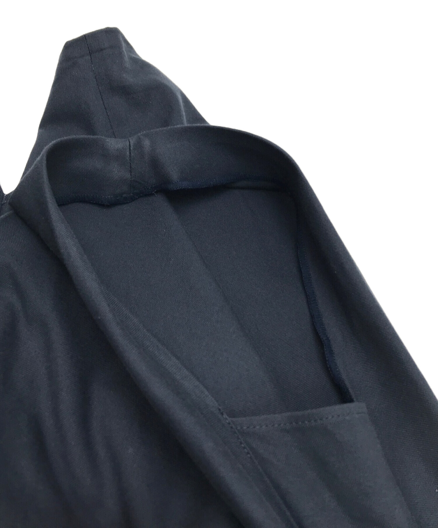 中古・古着通販】ATON (エイトン) SUPIMA CLOTH/フレアドレス ネイビー  