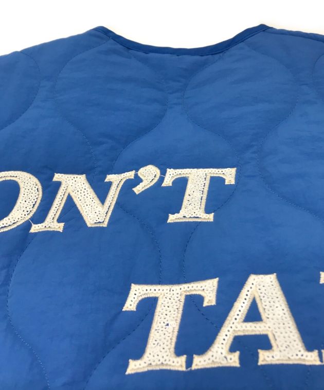 中古・古着通販】kkkkkk (ケー) キルティングジャケット ブルー サイズ