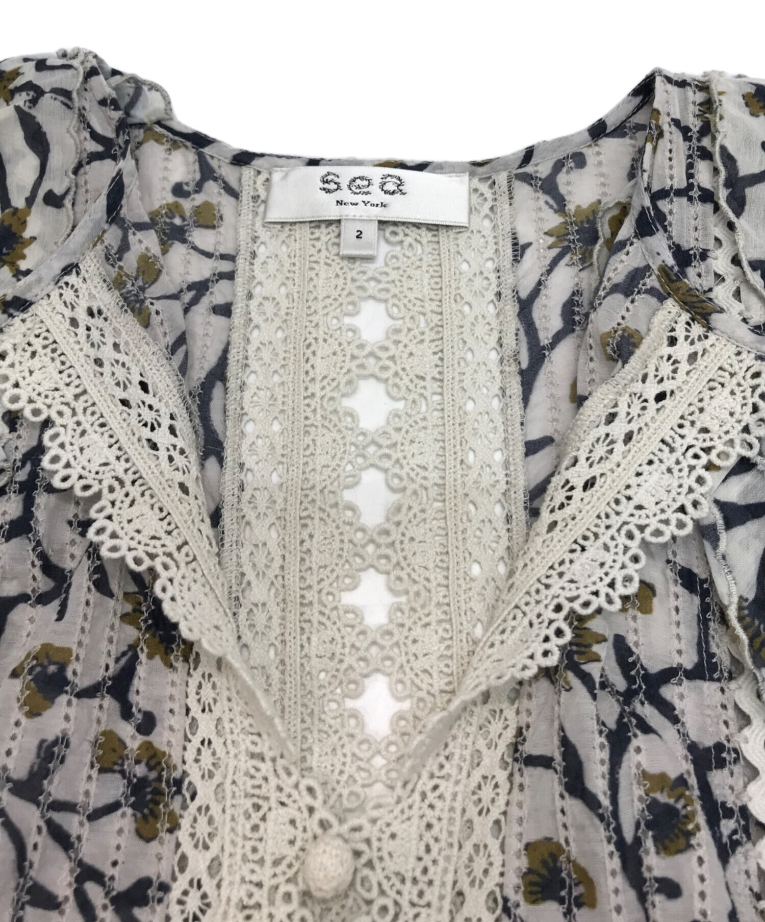 中古・古着通販】sea NEW YORK (シー ニューヨーク) ノースリーブ