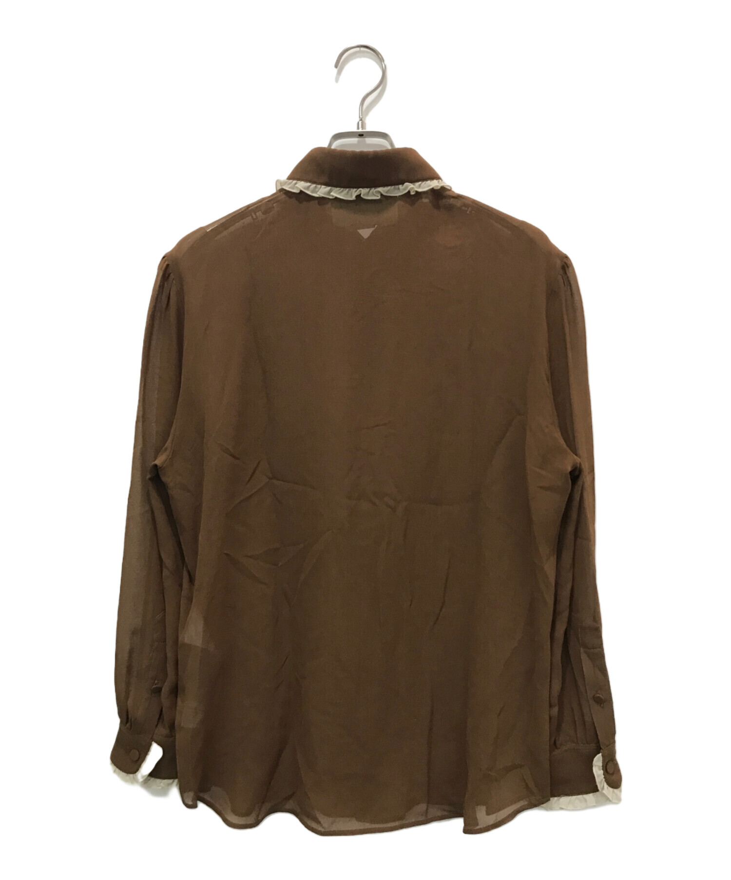 GUCCIシルクブラウス Mサイズ