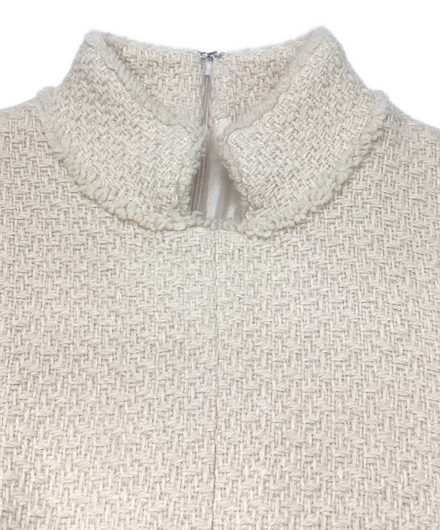 中古・古着通販】CHANEL (シャネル) マドモアゼルアンゴラ混ワンピース