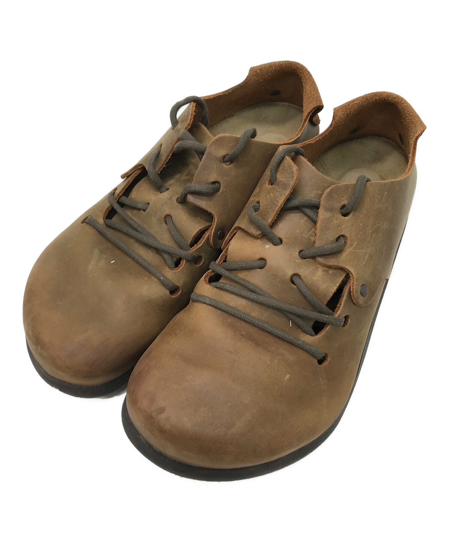 【新品未使用】BIRKENSTOCK モンタナ ハバナ オイルドレザー 27cm 中古・古着通販】BIRKENSTOCK (ビルケンシュトック) モンタナ オイルド