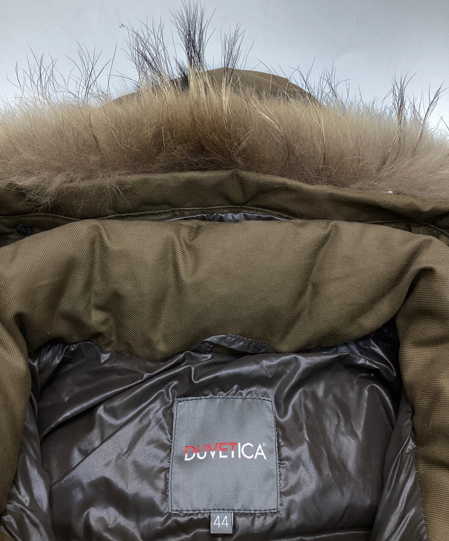 中古・古着通販】DUVETICA (デュベティカ) ダウンジャケット ブラウン