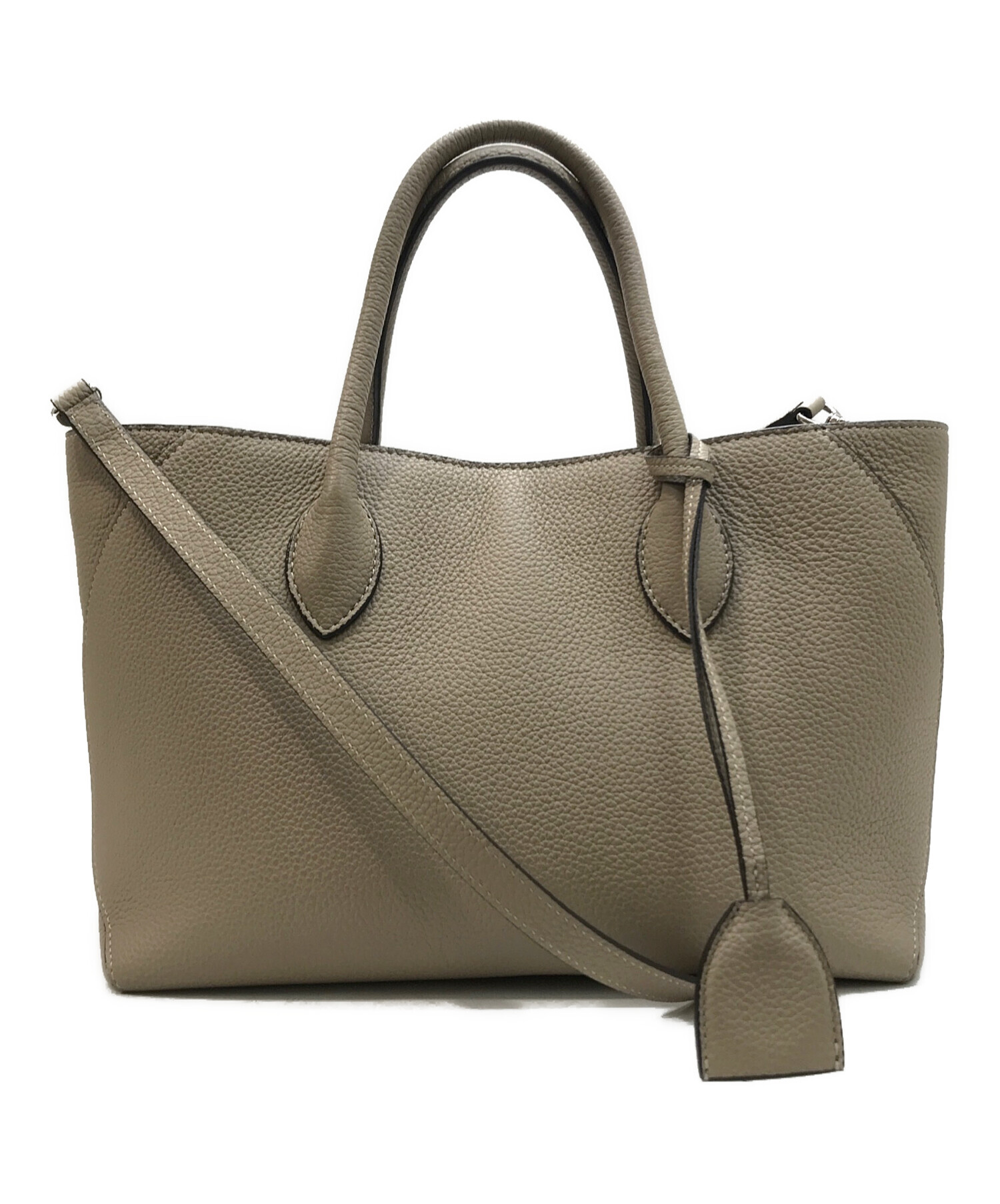 BONAVENTURA ミアトートバック27 シュリンク　チャコールグレー BONAVENTURA（ボナベンチュラ）の「ミア トートバッグ (27 シュリンク