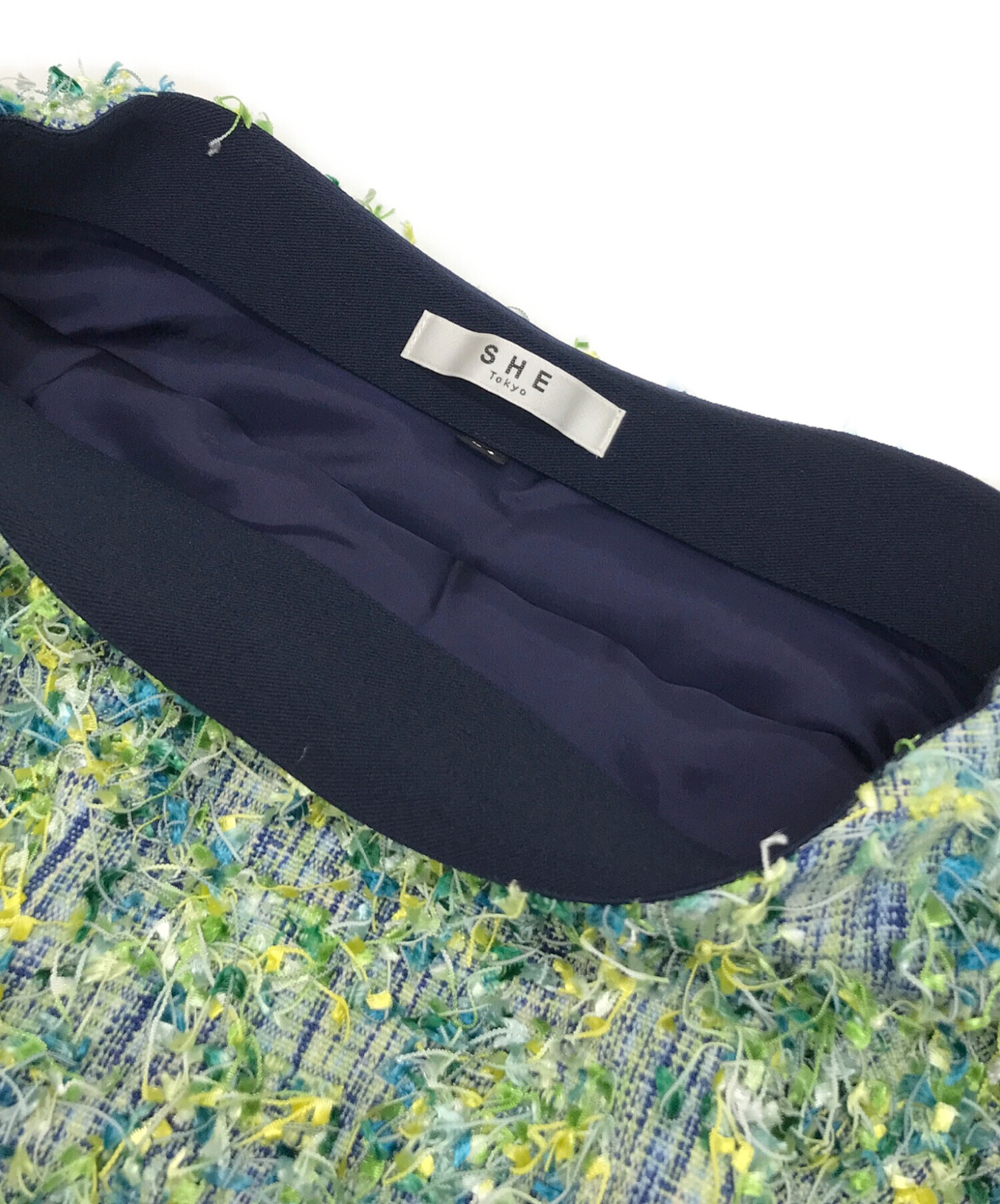 中古・古着通販】SHE TOKYO (シートーキョー) karen jungle ツイード