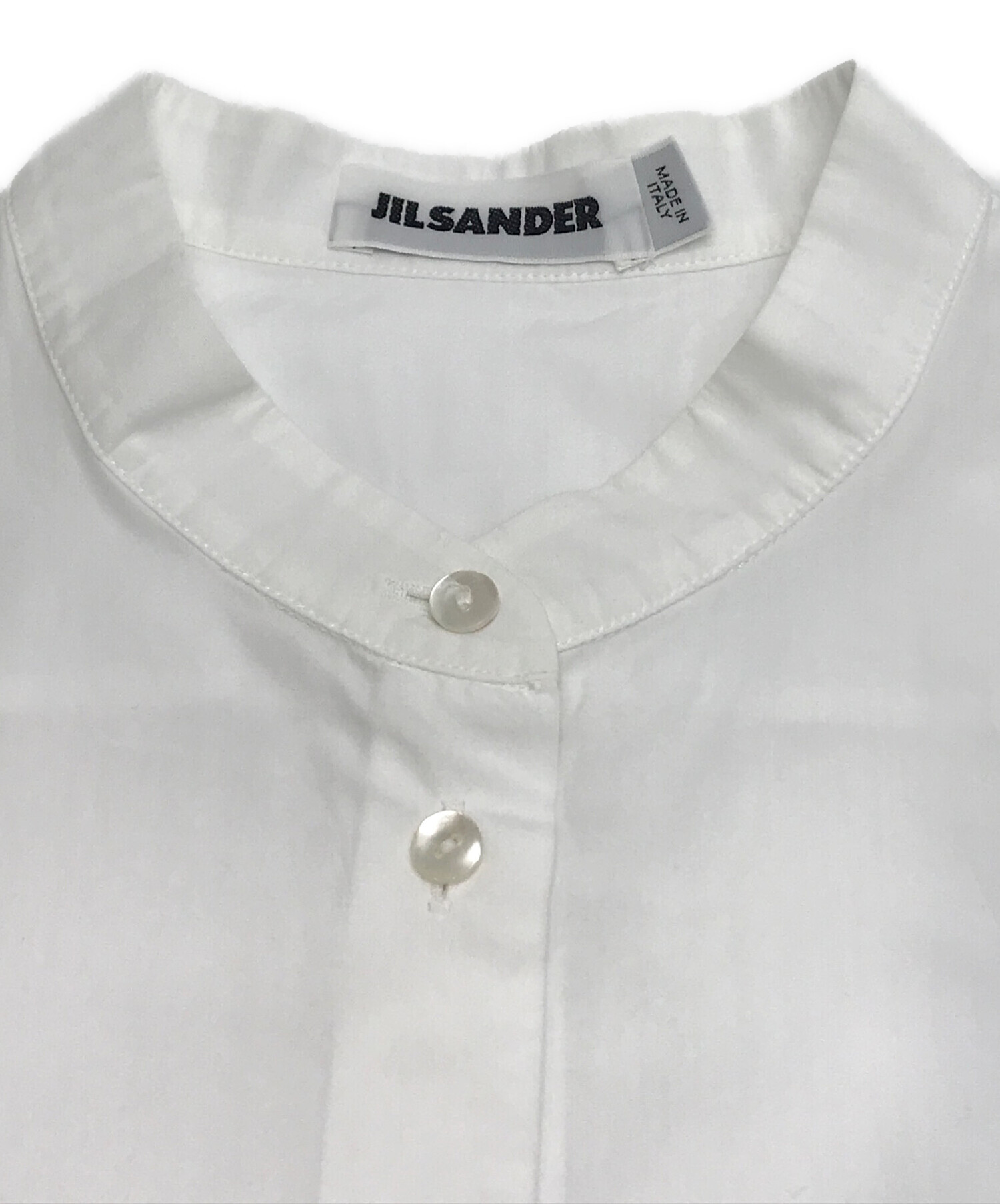 中古・古着通販】JIL SANDER (ジルサンダー) スタンドカラーシャツ