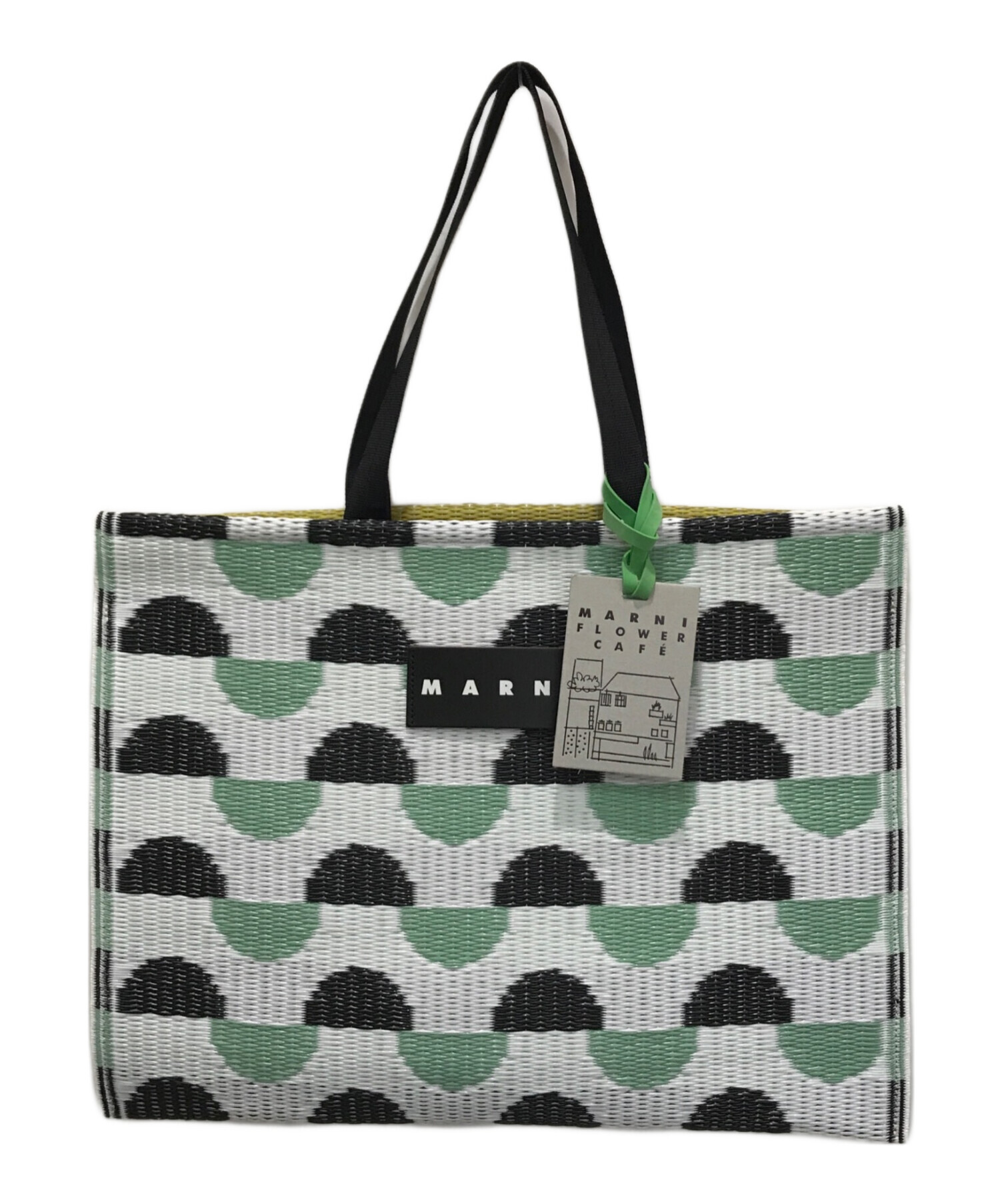 中古・古着通販】MARNI (マルニ) タタミトートバッグ グリーン 