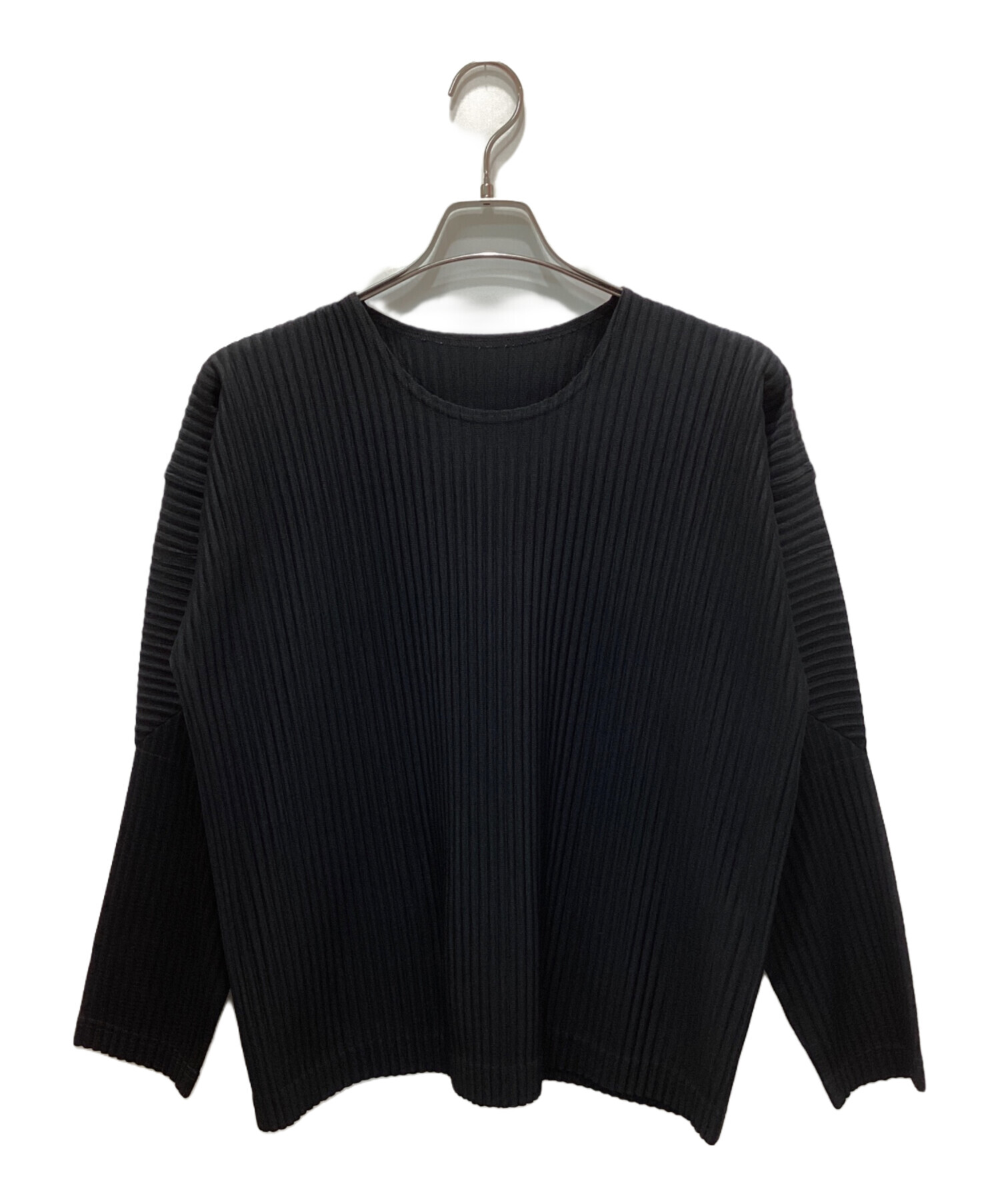 オムプリッセイッセイミヤケ　長袖トップス　サイズ3 HP51JK102 プリーツ 中古・古着通販】HOMME PLISSE ISSEY MIYAKE (オムプリッセ イッセイ