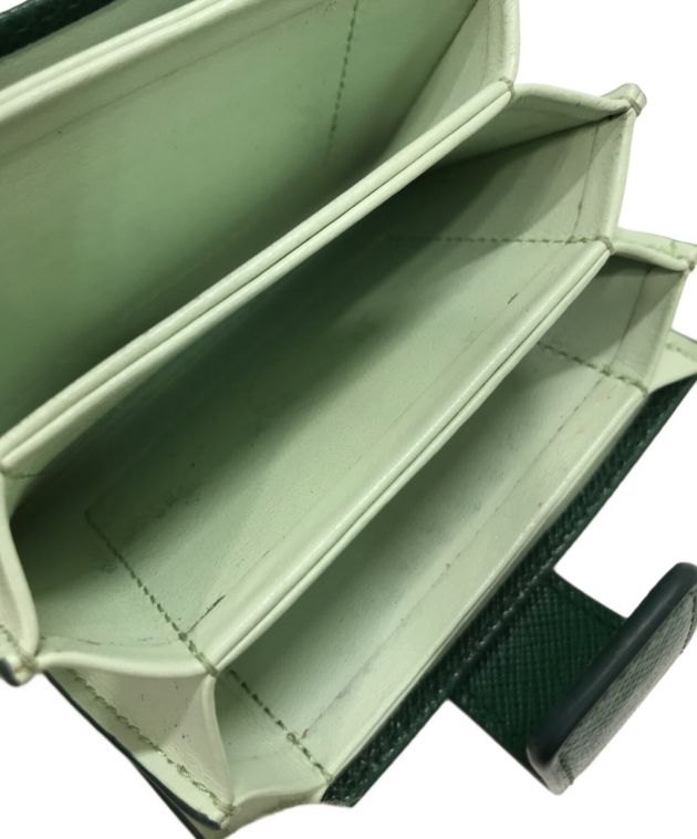 中古・古着通販】PRADA (プラダ) サフィアーノ レザー カードケース