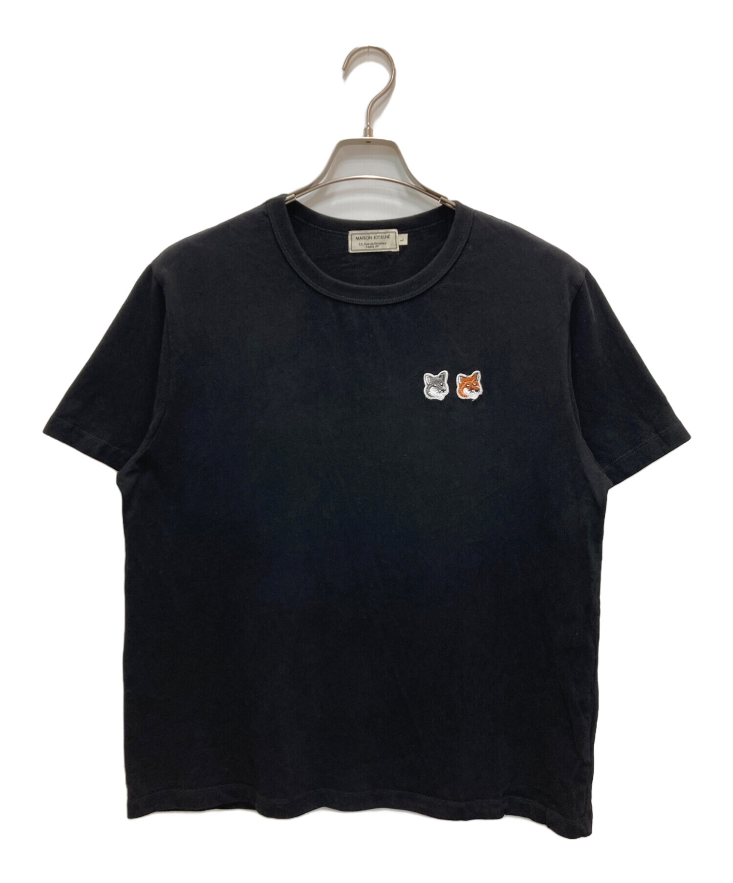 中古・古着通販】maison kitsune (メゾンキツネ) Tシャツ ブラック 