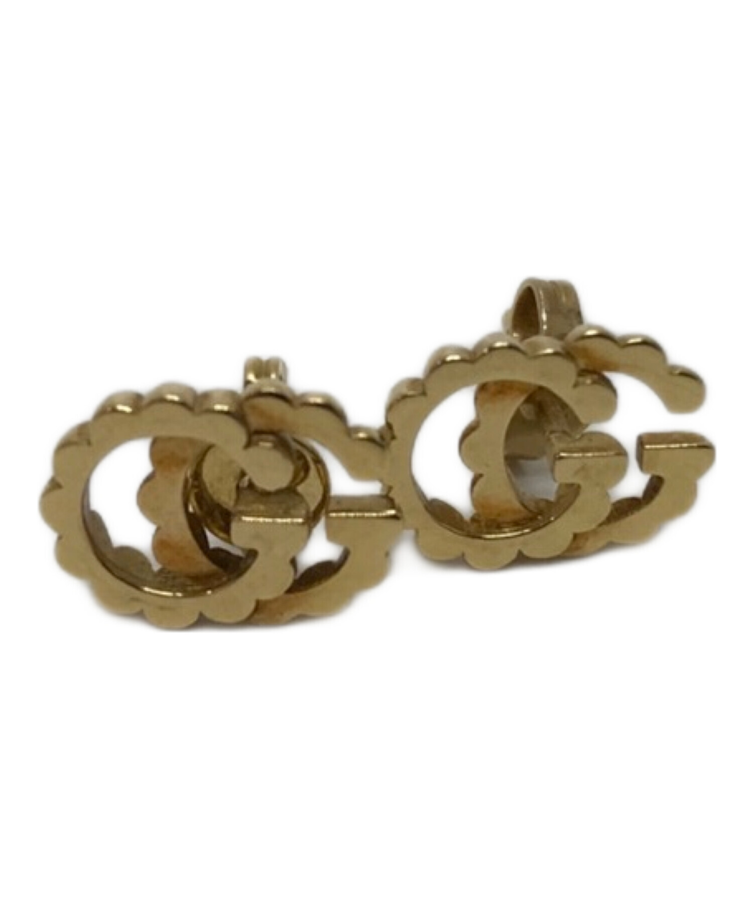 中古・古着通販】GUCCI (グッチ) ダブルG スタッズピアス サイズ:不明