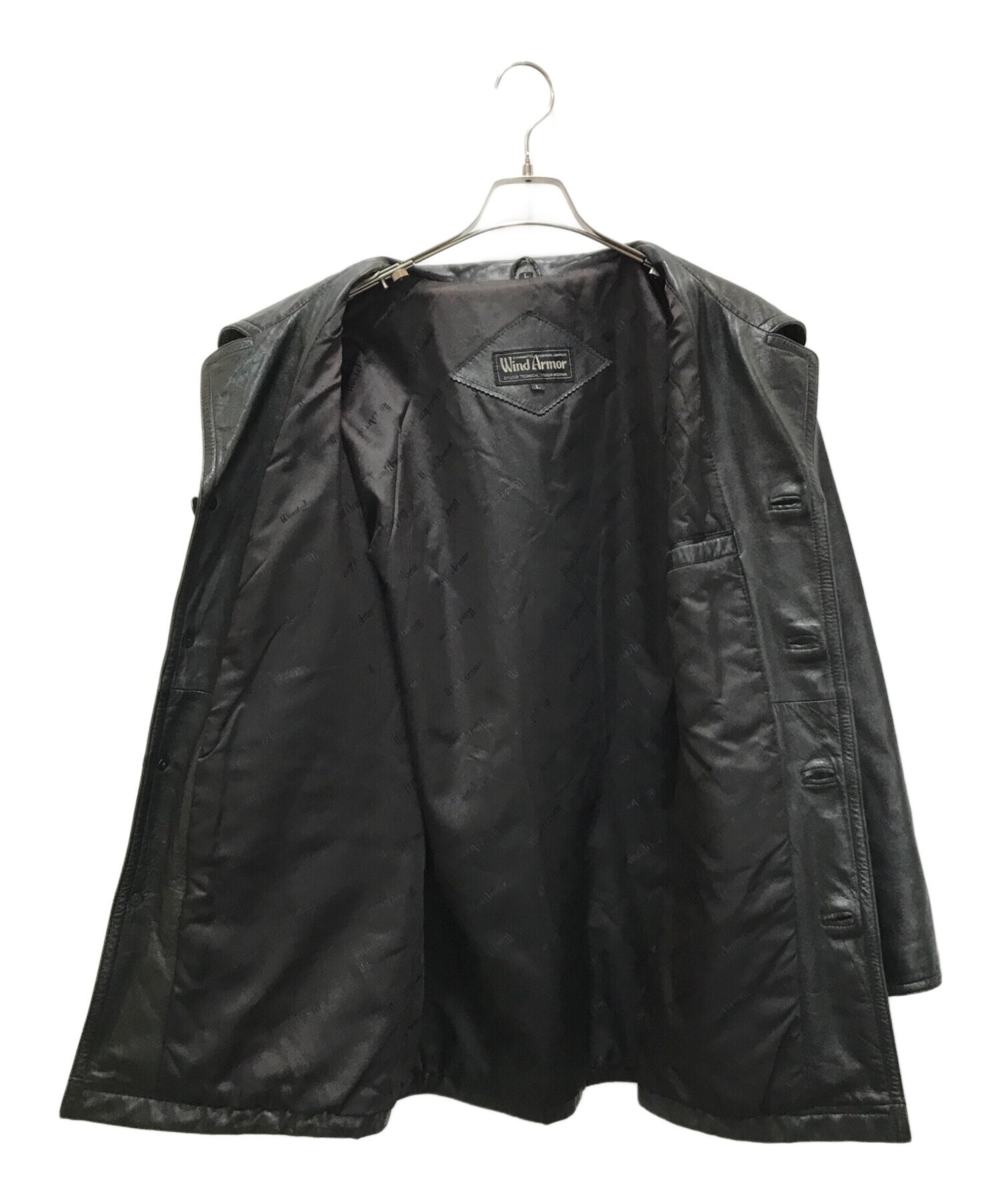 中古・古着通販】Wind Armor (ウィンドアーマー) レザーコート