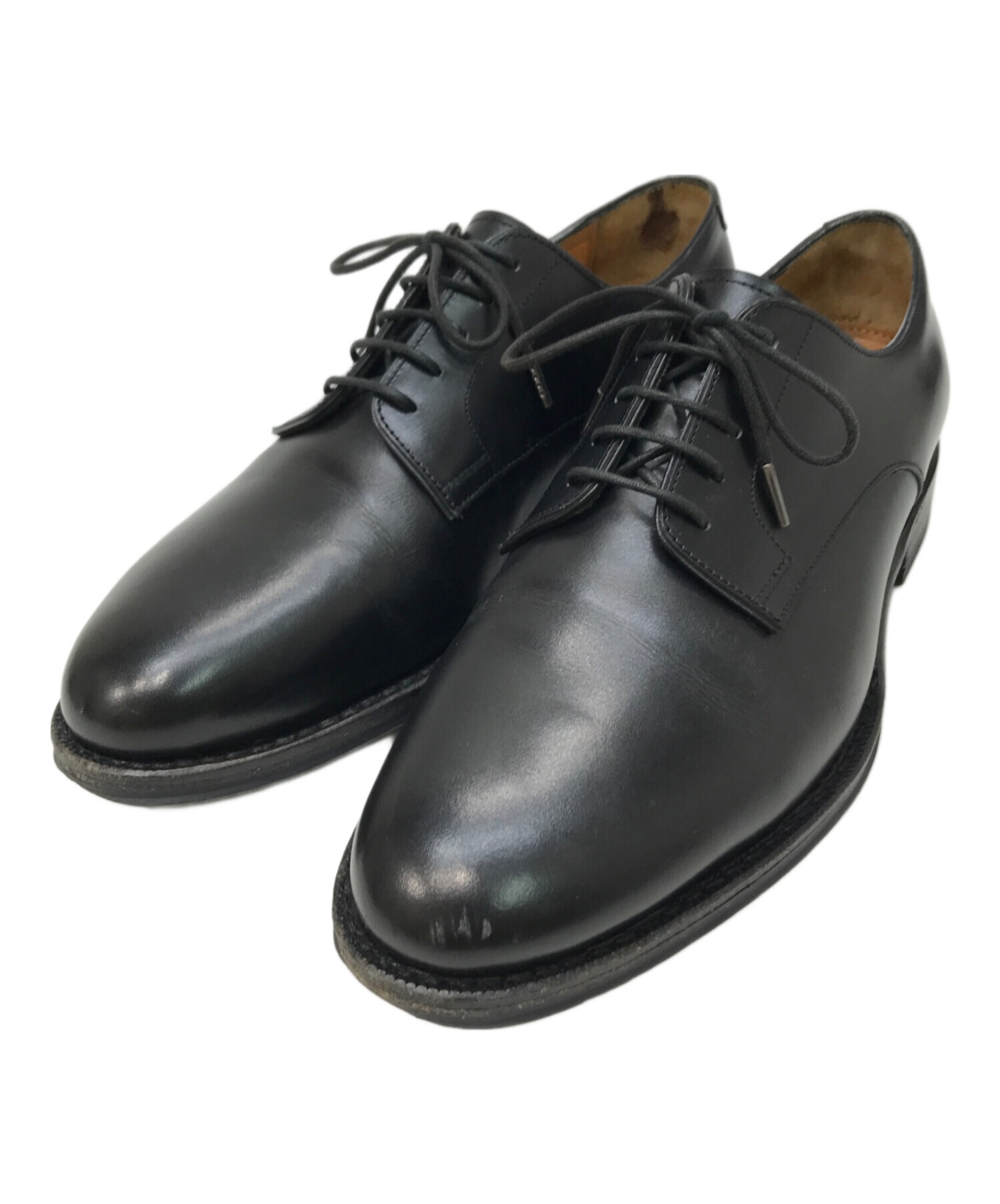 【未使用級】Jalan Sriwijaya 99047 プレーントゥ 黒 6 中古・古着通販】Jalan Sriwijaya (ジャランスリウァヤ) プレーントゥ