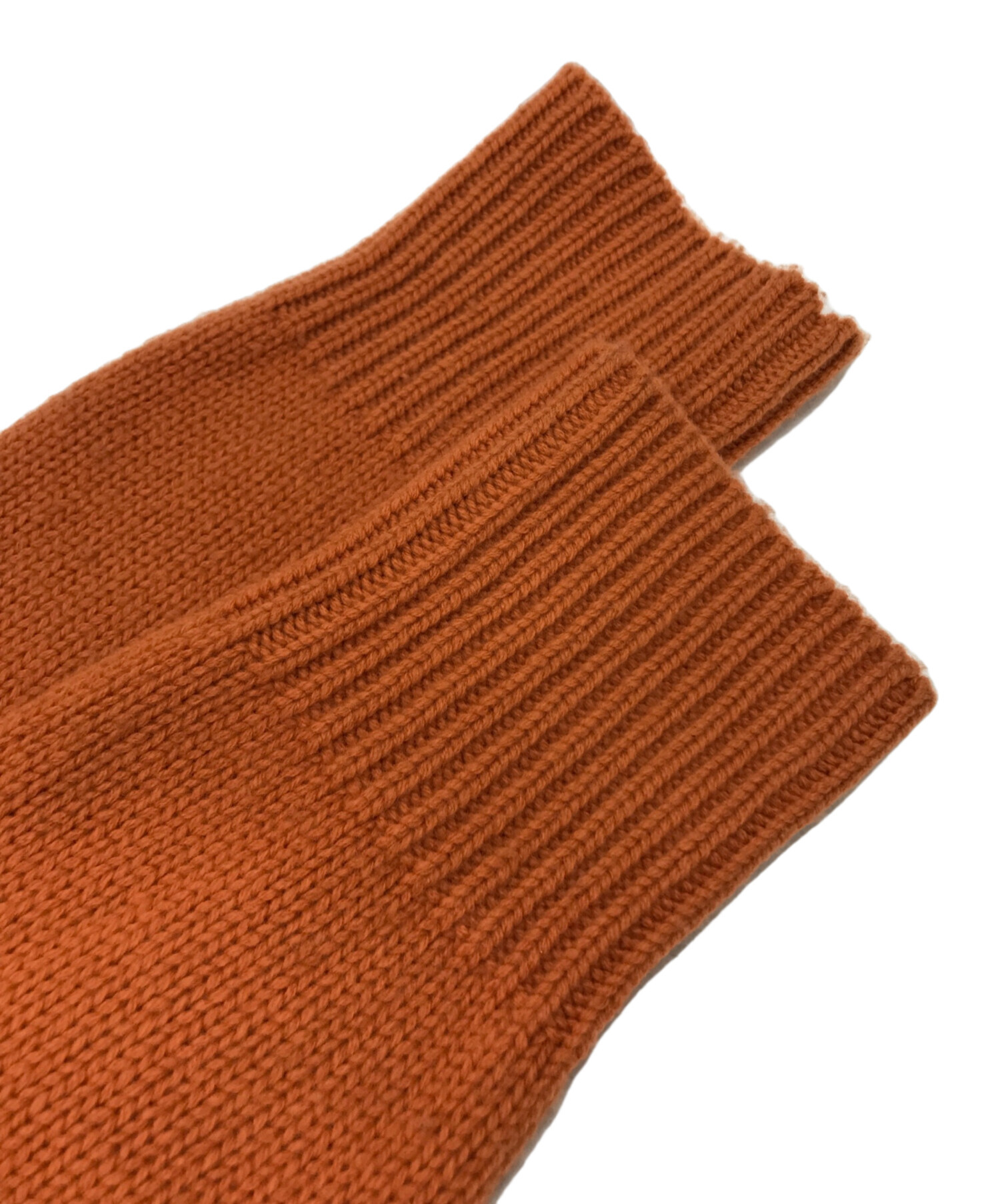 美品 ギャルリーヴィー ファインウール ハイネックプルオーバー オレンジ 中古・古着通販】GALERIE VIE (ギャルリーヴィー) ファインウール