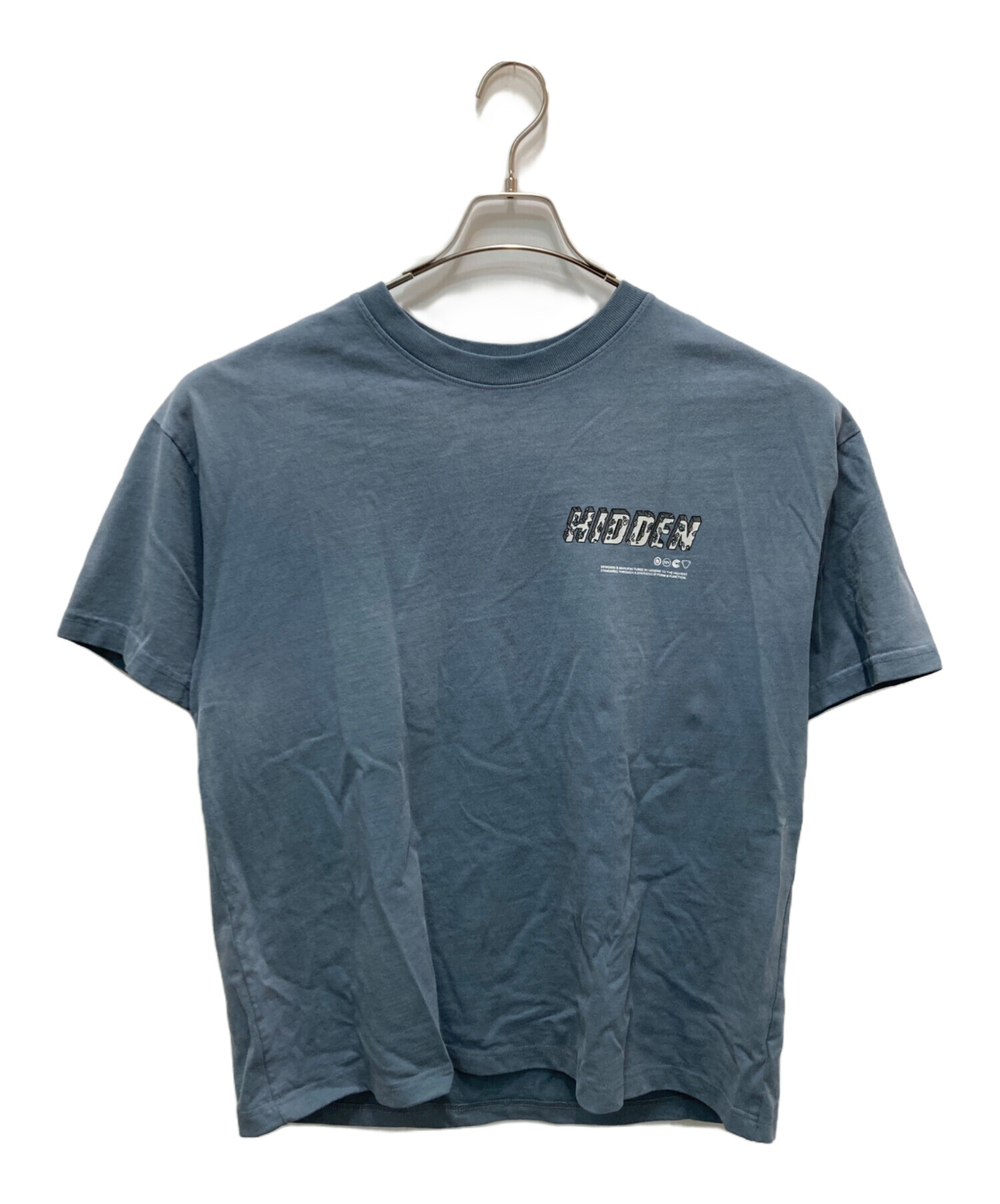 中古・古着通販】HIDDEN NY (ヒドゥンニューヨーク) Eroded H Logo T 