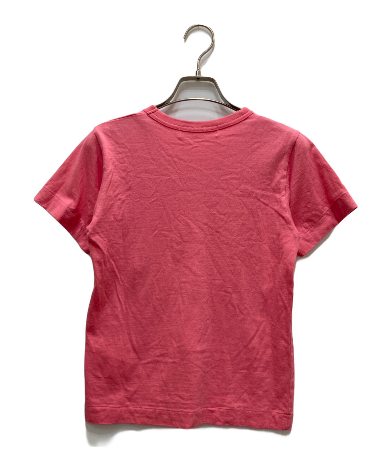 COMME des GARCONS Tシャツ・カットソー XS ピンク 【古着】【中古】【送料無料】 中古・古着通販】COMME des GARCONS (コムデギャルソン) ボーダー