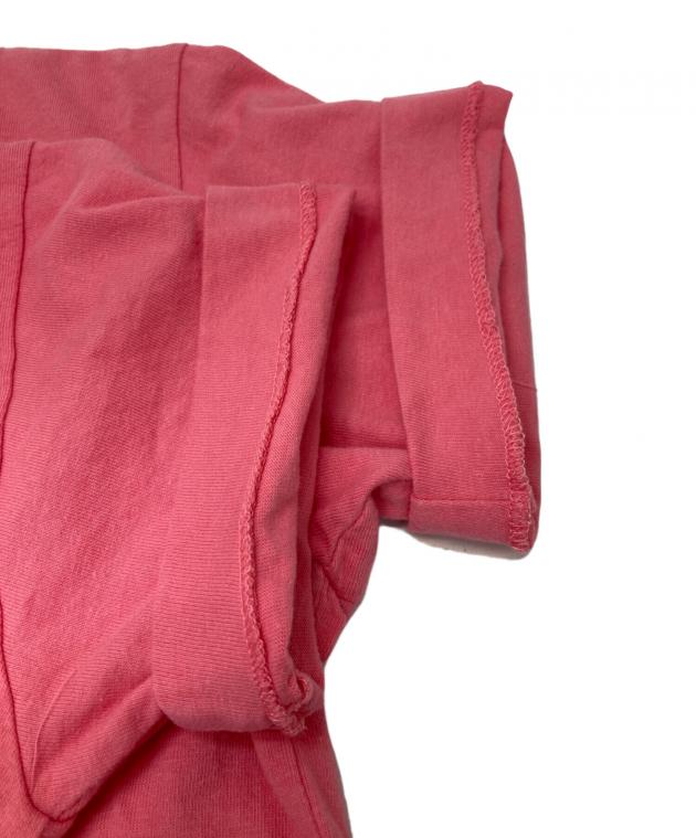 COMME des GARCONS Tシャツ・カットソー S ピンク 【古着】【中古】【送料無料】 COMME des GARCONS - COMME des GARCONS Tシャツ・カットソー S ピンク