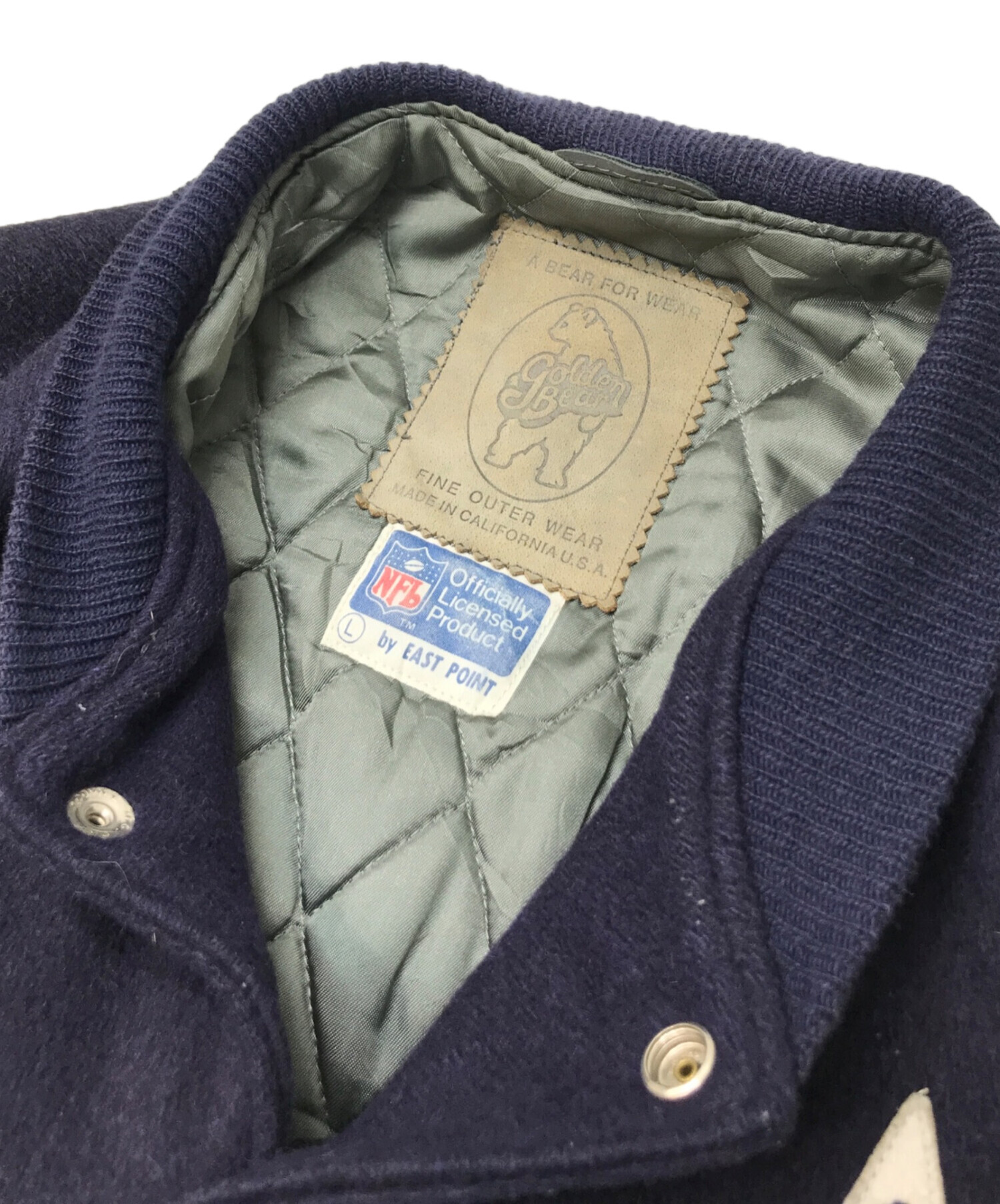 中古・古着通販】Golden Bear (ゴールデンベア) 90'S袖レザー