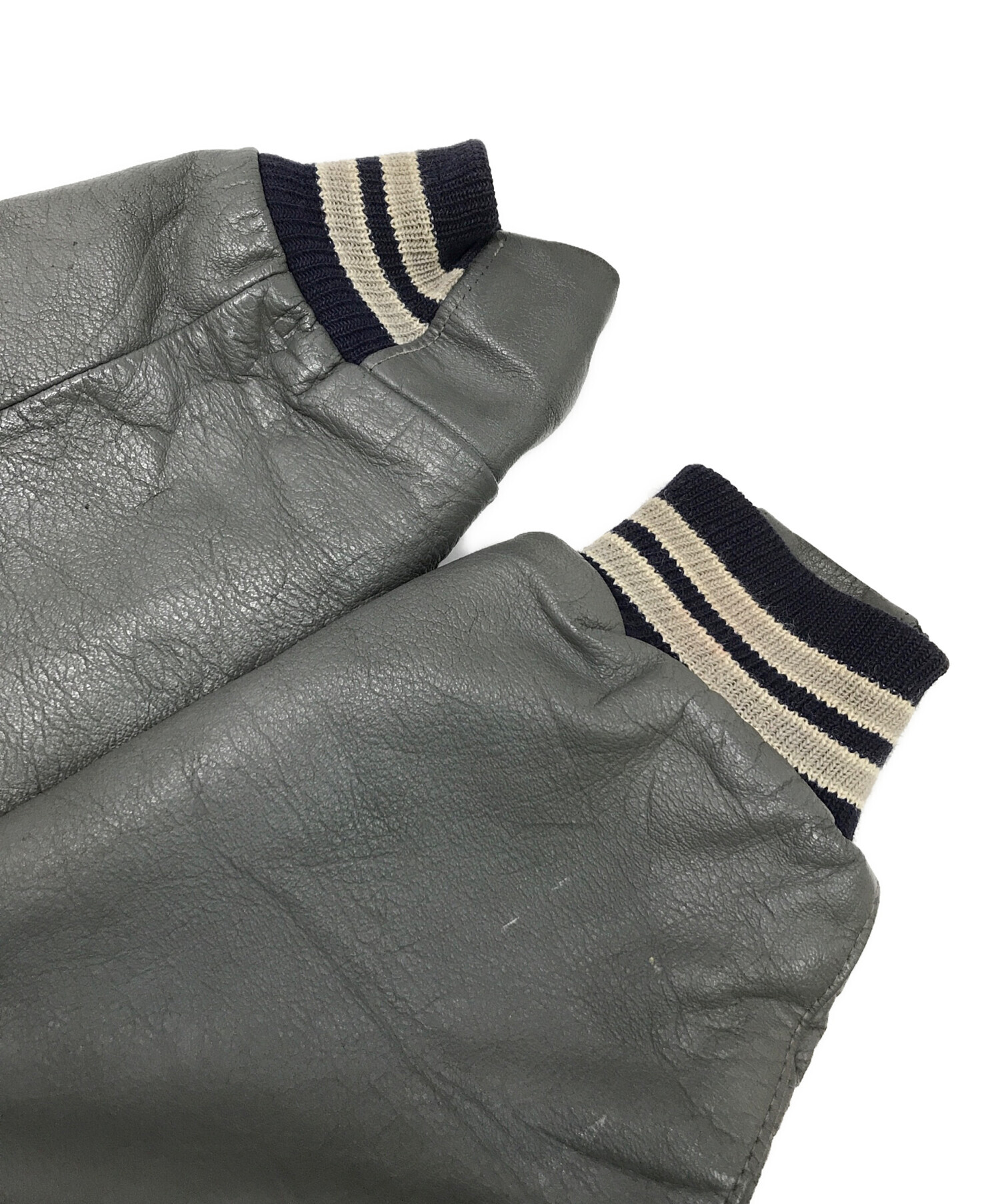 中古・古着通販】Golden Bear (ゴールデンベア) 90'S袖レザー