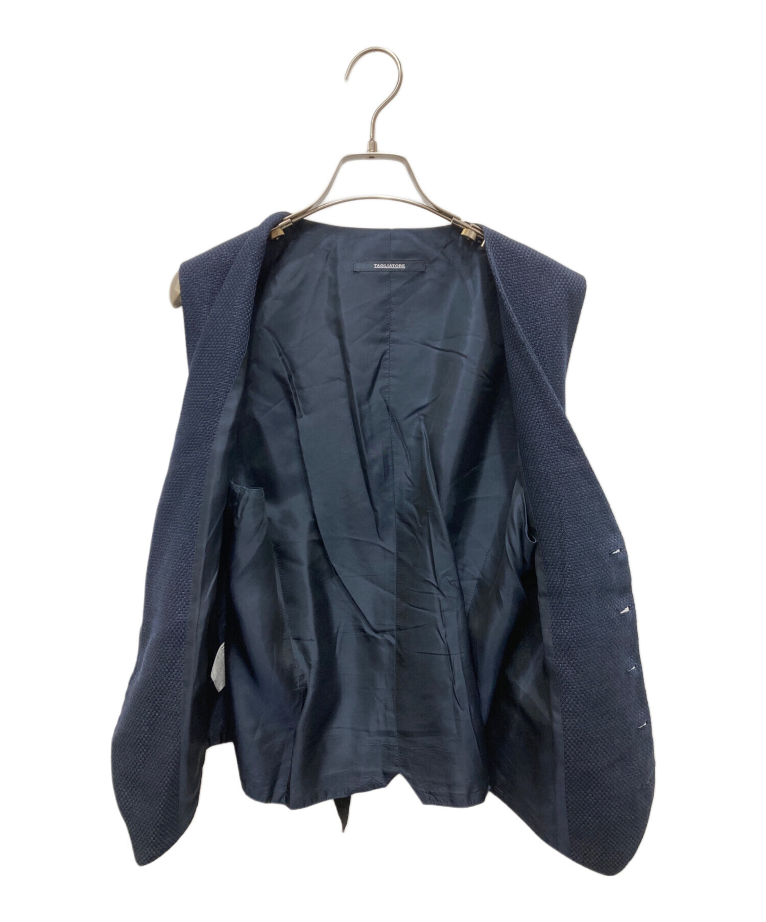 中古・古着通販】TAGLIATORE (タリアトーレ) ベスト ネイビー サイズ 