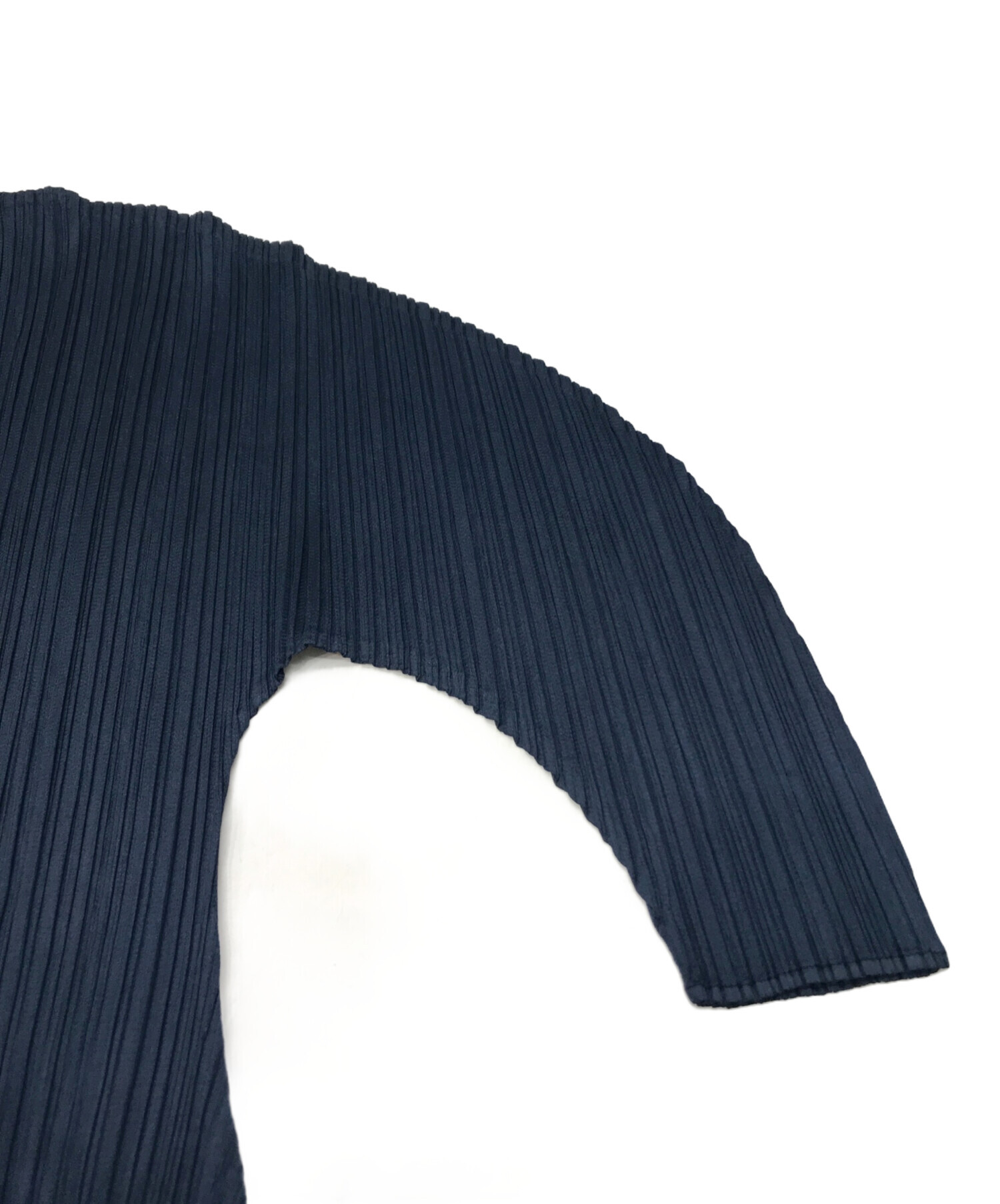 中古・古着通販】PLEATS PLEASE (プリーツプリーズ) WORMHOLE ネイビー 