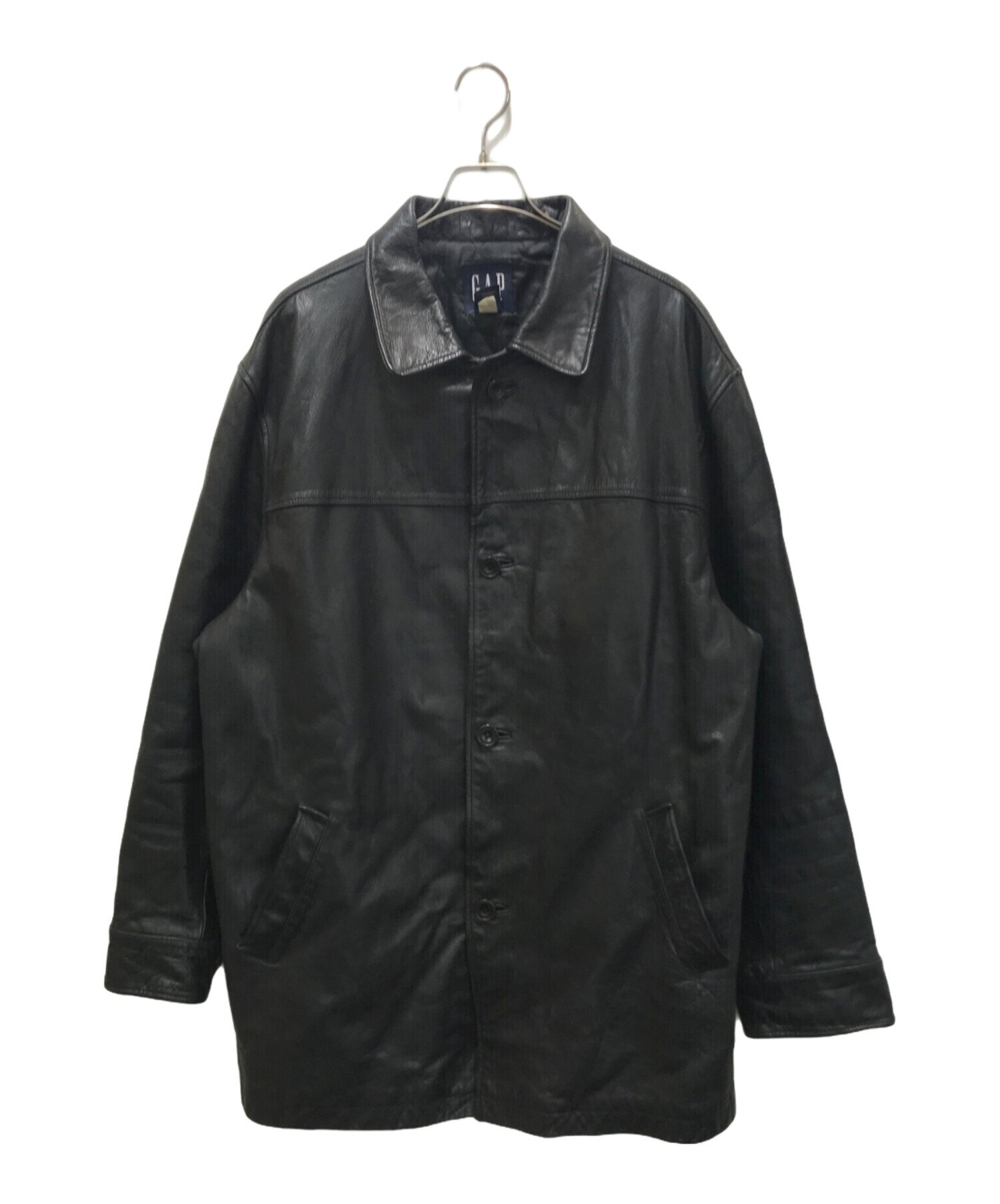 中古・古着通販】OLDGAP (オールドギャップ) レザーカーコート