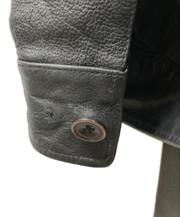 中古・古着通販】OLDGAP (オールドギャップ) レザーカーコート