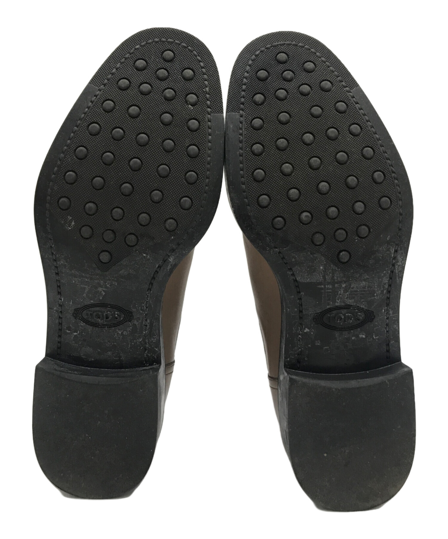 中古・古着通販】TOD'S (トッズ) サイドゴアブーツ ブラウン サイズ:35