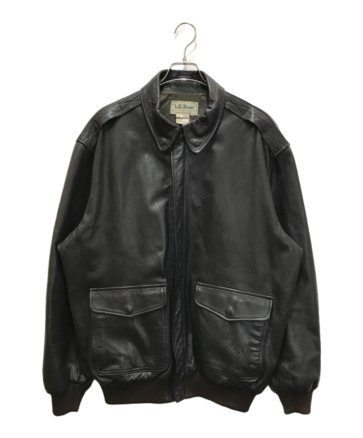 中古・古着通販】L.L.Bean (エルエルビーン) A-2 LEATHER JACKET 