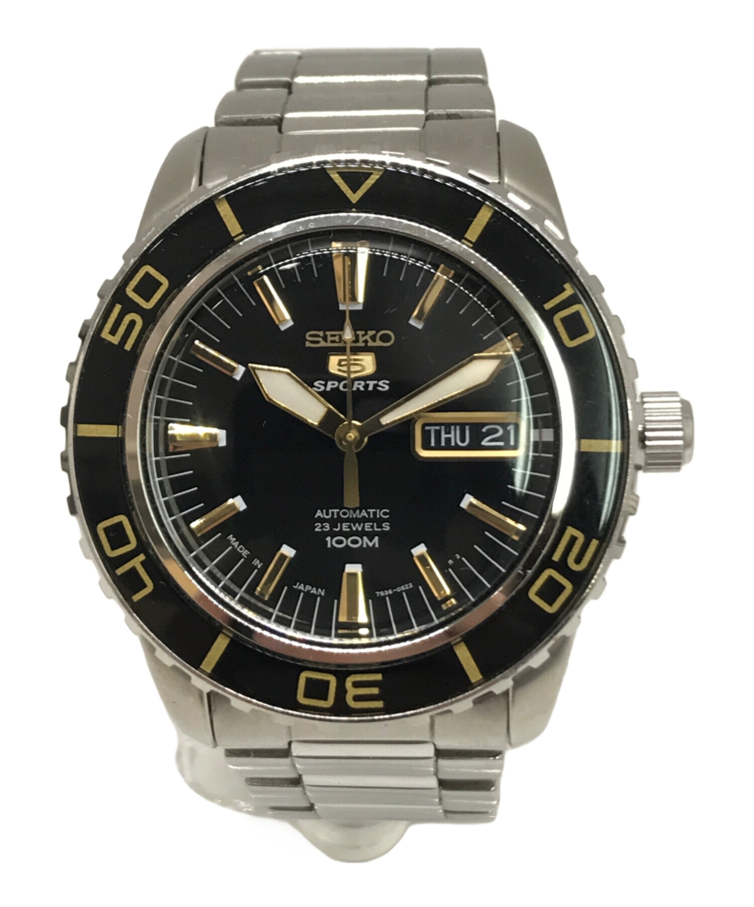 SEIKO 5 SPORTS 自動巻き腕時計（日本製・100M防水） 楽天市場