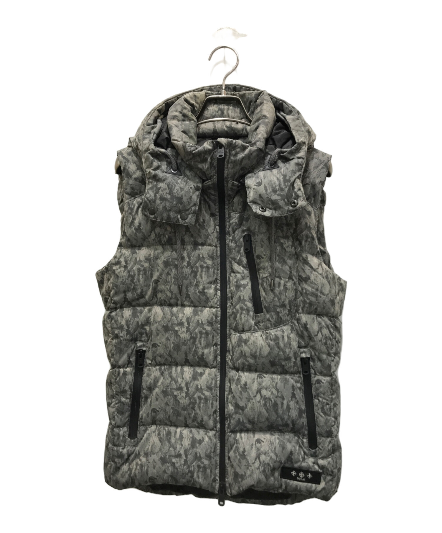 中古・古着通販】TATRAS (タトラス) ダウンベスト グレー サイズ:02