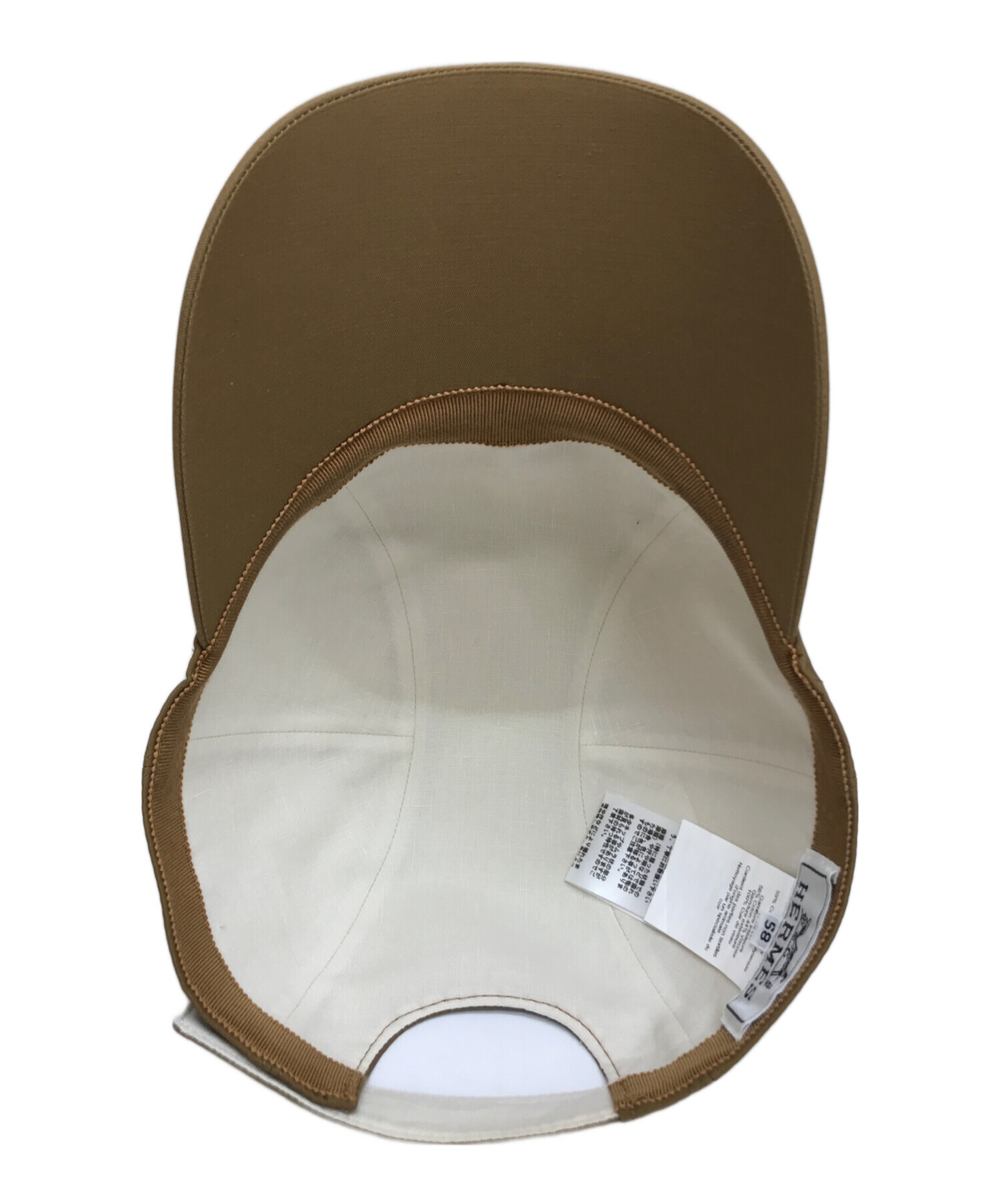 中古・古着通販】HERMES (エルメス) セリエキャップ ブラウン サイズ