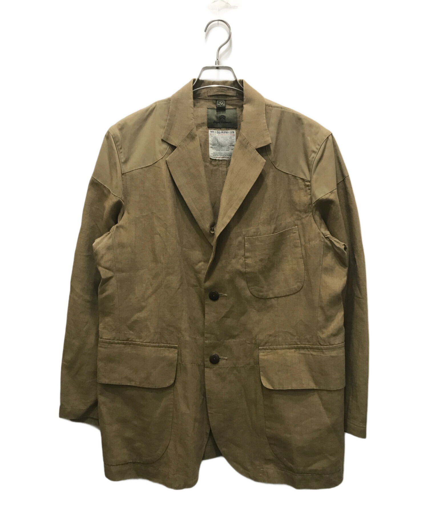 nigel cabourn MALLORY JACKET 48 ブラウン 中古・古着通販】NIGEL CABOURN (ナイジェルケーボン) MALLORY JACKET