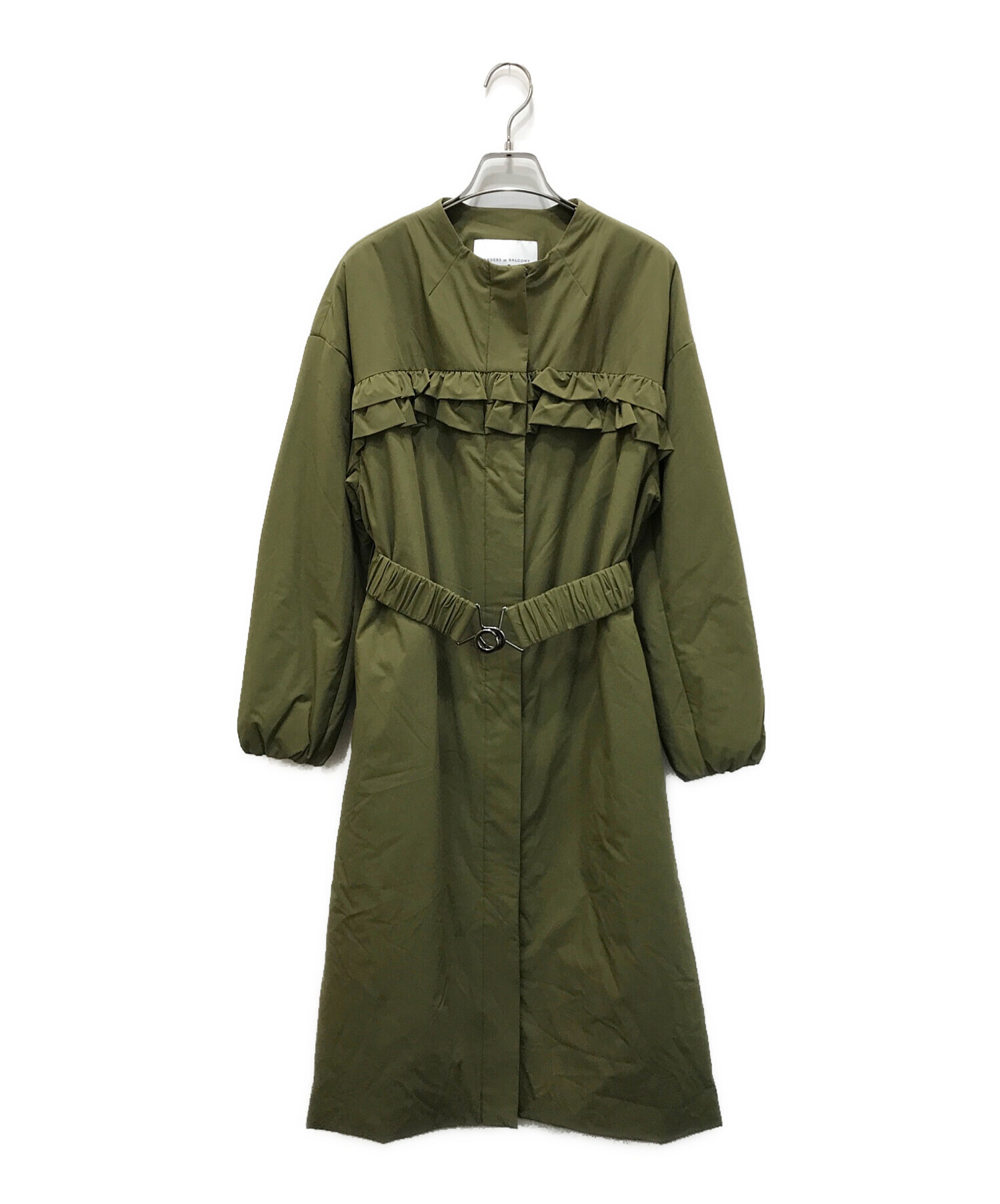 タグ付未使用✨BORDERS at BALCONY 中綿フリルコート 36サイズ タグ付未使用✨BORDERS at BALCONY 中綿フリルコート 36サイズ - メルカリ