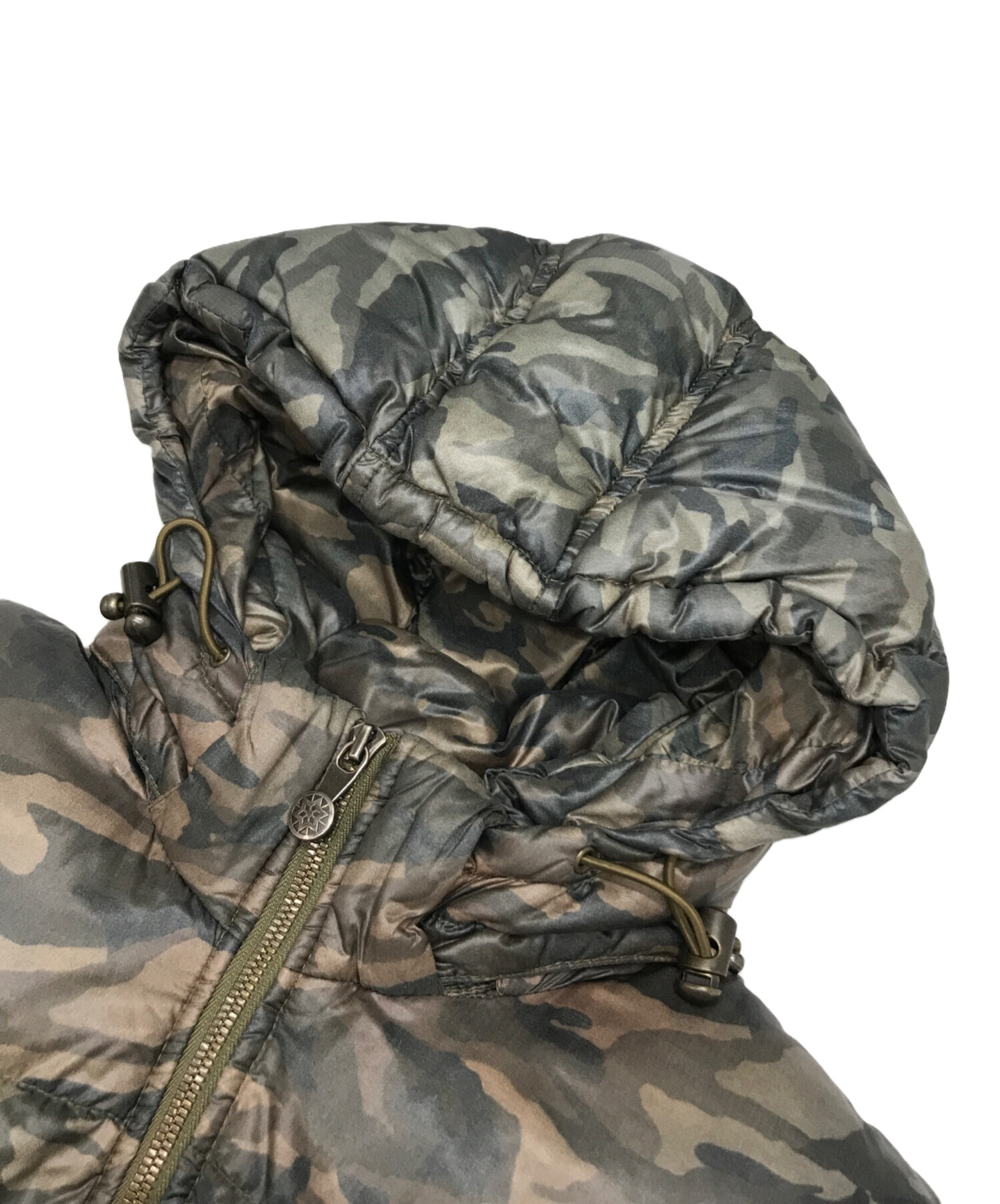 中古・古着通販】Pyrenex (ピレネックス) ダウンベスト カーキ サイズ