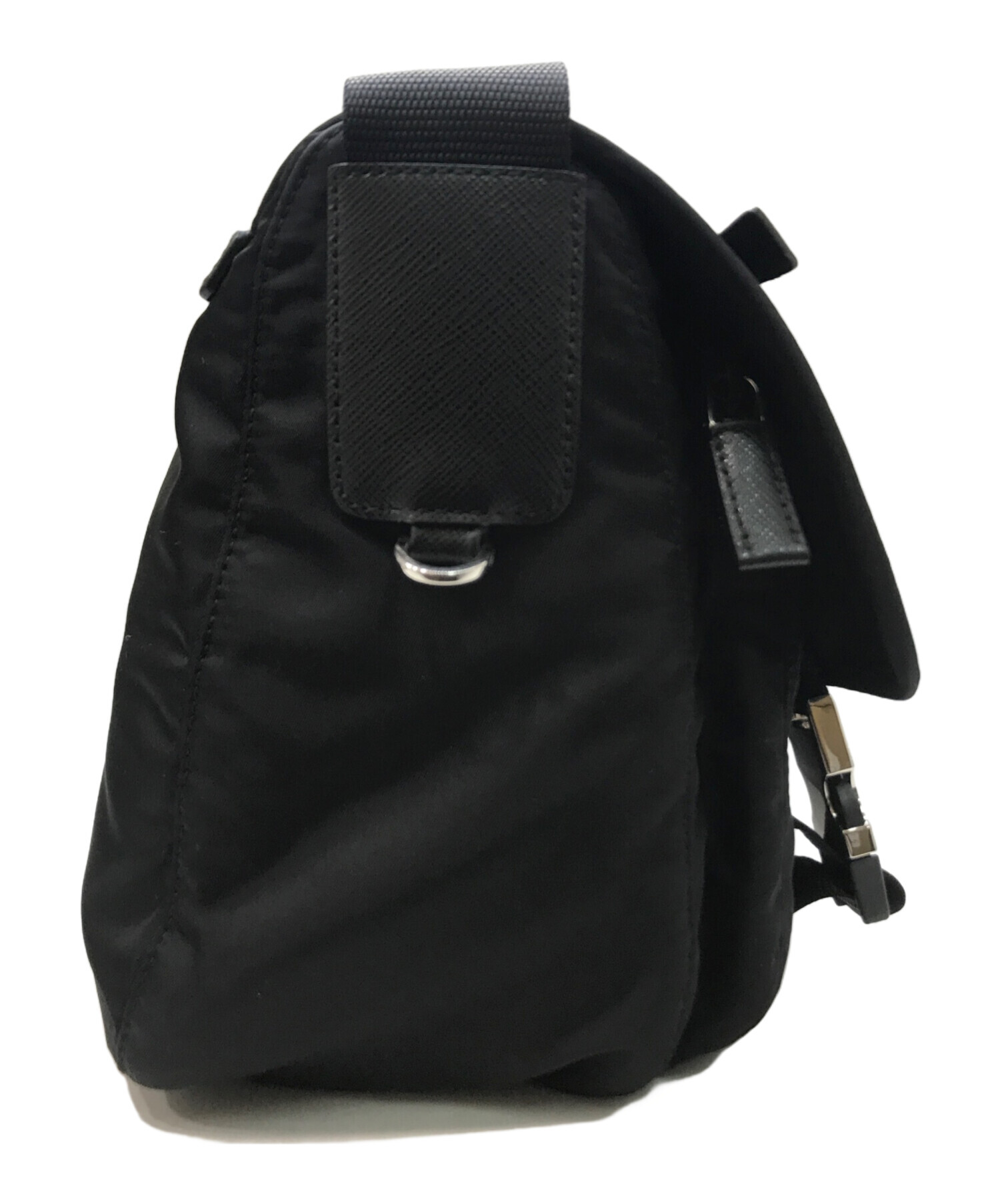 中古・古着通販】PRADA (プラダ) サフィアーノナイロンショルダー 