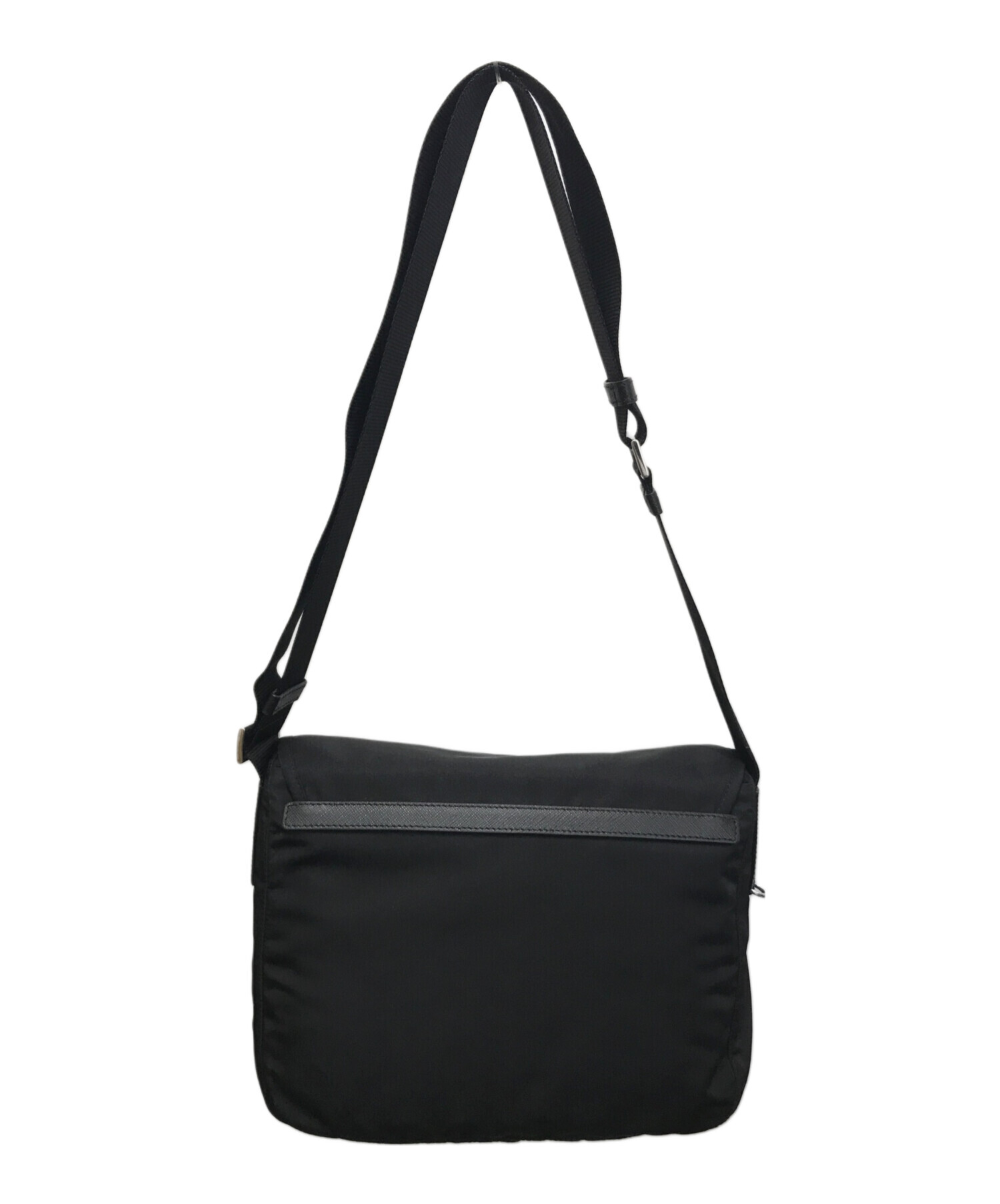 中古・古着通販】PRADA (プラダ) サフィアーノナイロンショルダー 