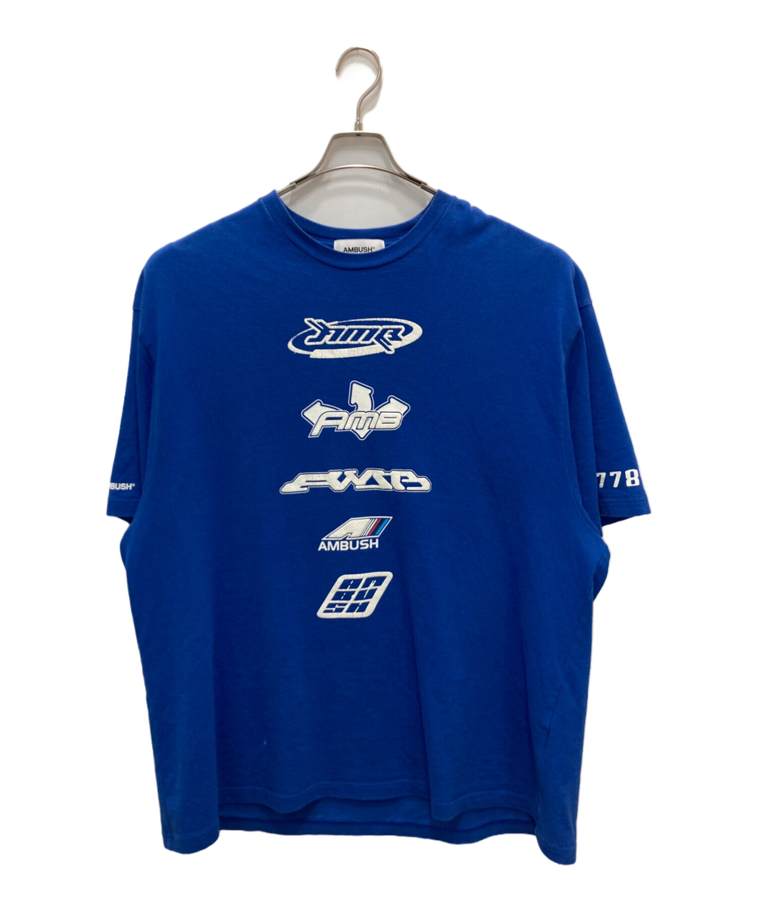 中古・古着通販】AMBUSH (アンブッシュ) Tシャツ ブルー サイズ:L 