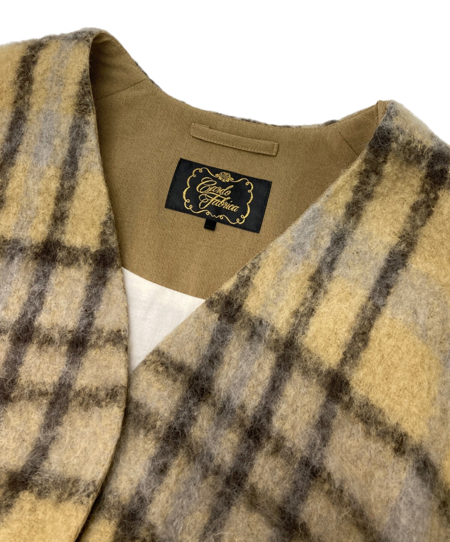 中古・古着通販】cardo fabrica (カルドファブリカ) ウールモヘア