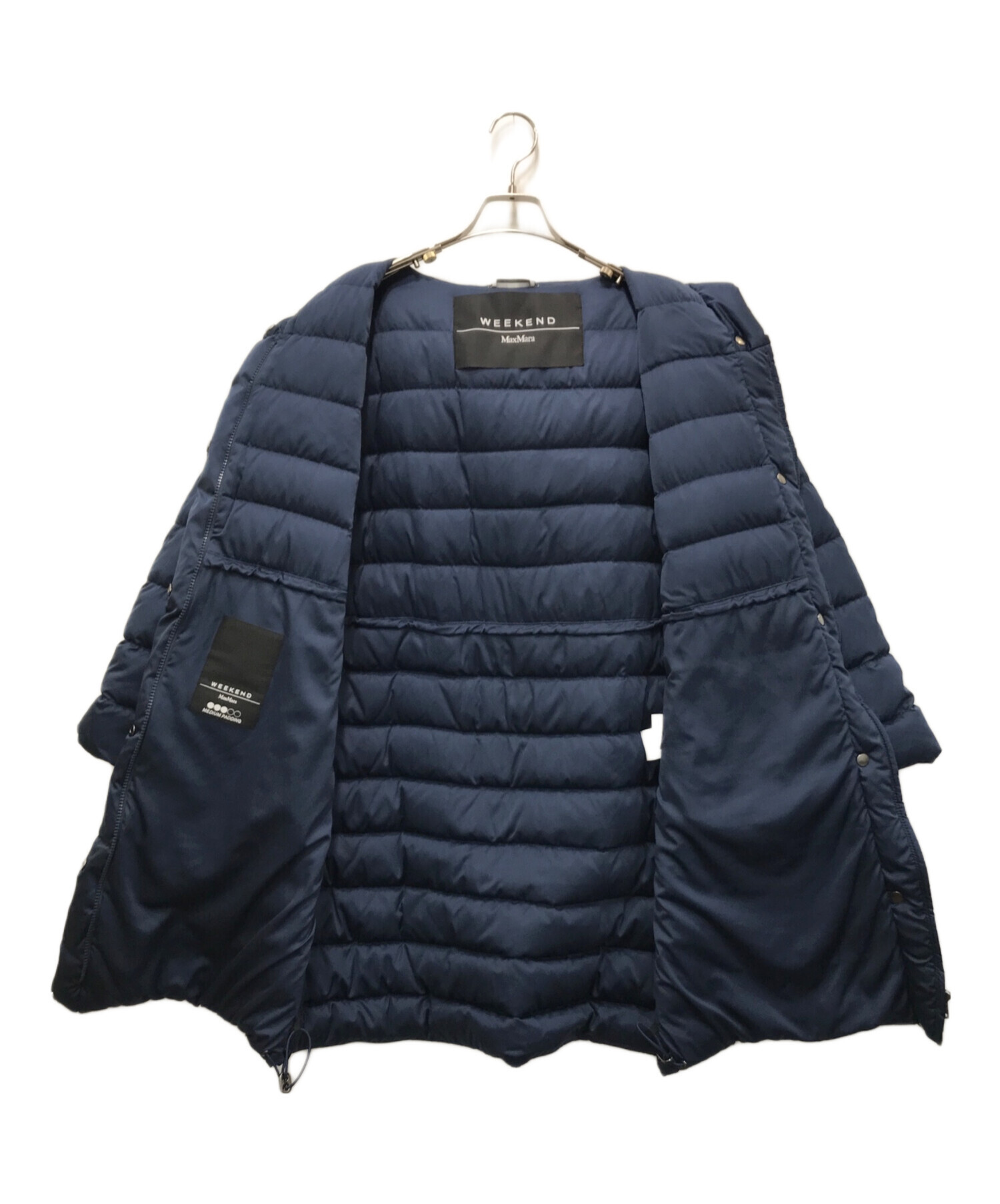 MAX MARA WEEK END LINE / ダウンジャケット/40/ポリエステル/NVY MaxMara WEEKEND LINE ネイビー ダウンジャケット