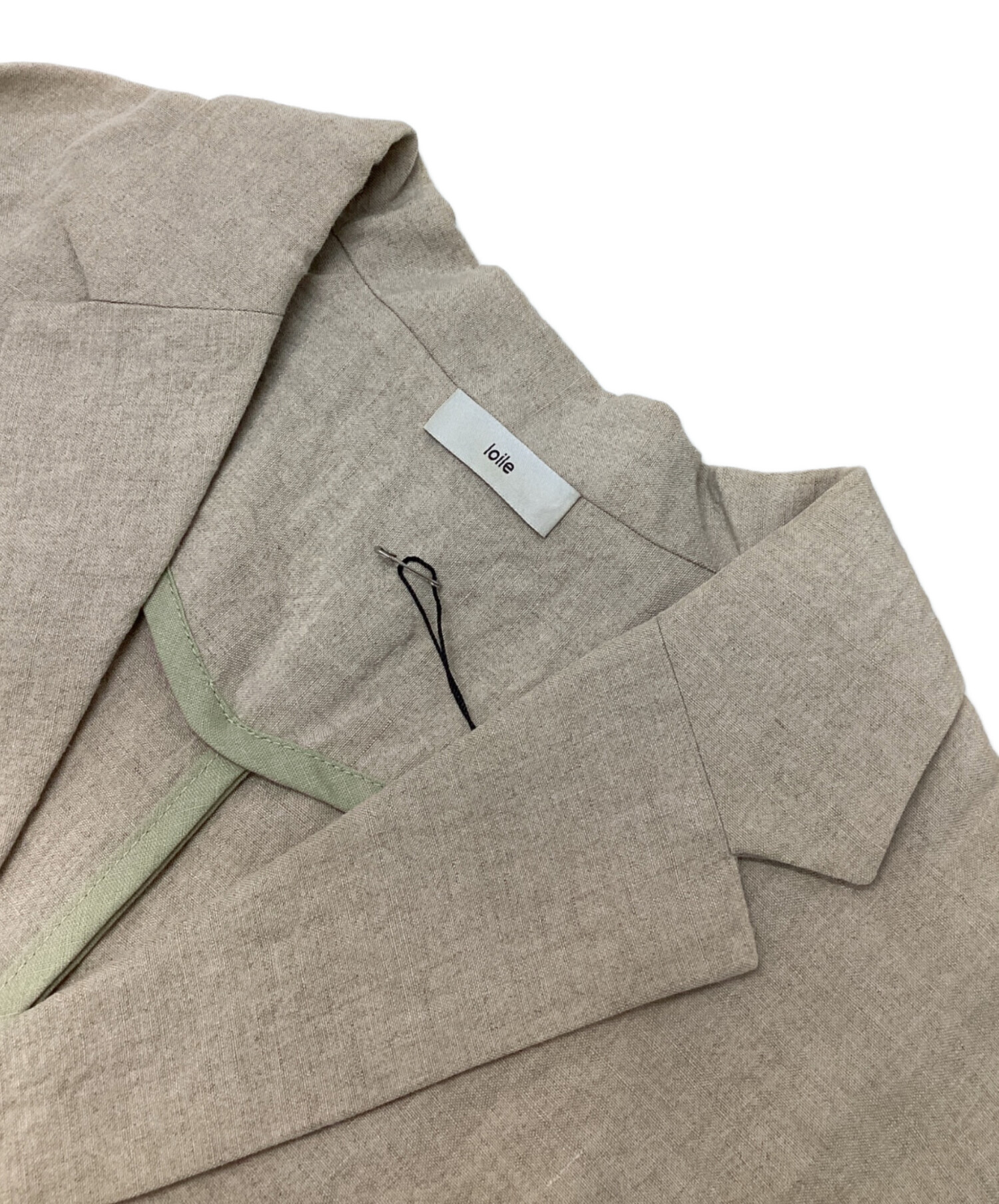 中古・古着通販】loile (ロワル) ジャケット ベージュ サイズ:S 