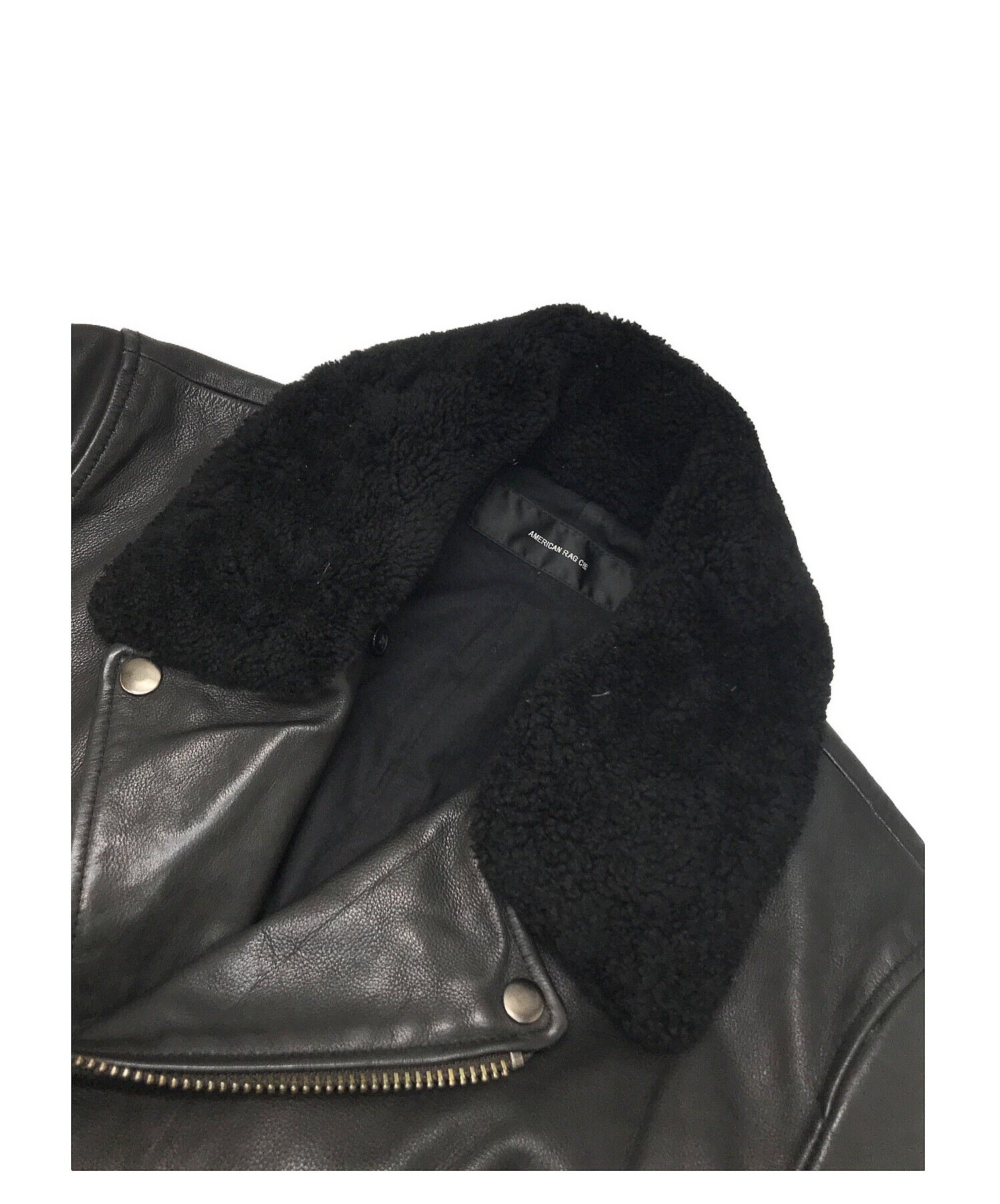AMERICAN RAG CIE 日本 レザージャケット ダブルライダース 限定