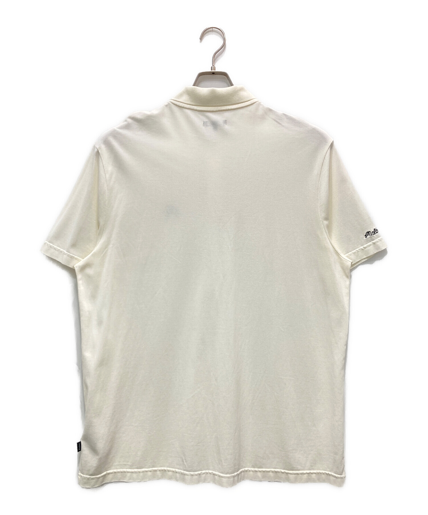 中古・古着通販】MALBON GOLF (マルボンゴルフ) ポロシャツ ホワイト