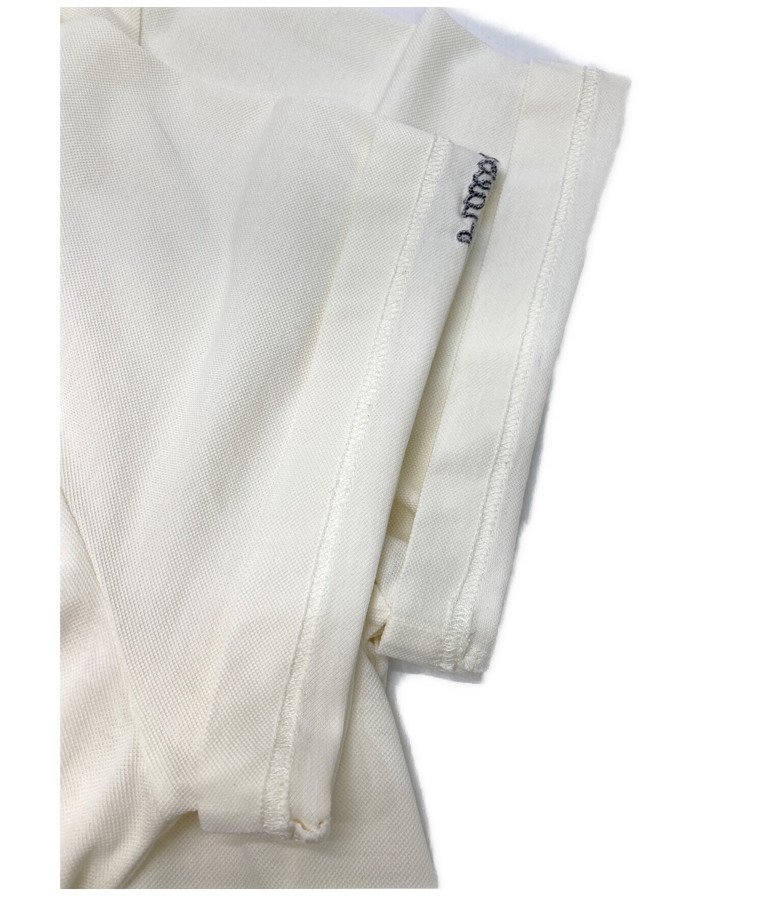 中古・古着通販】MALBON GOLF (マルボンゴルフ) ポロシャツ ホワイト