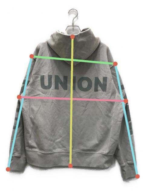 中古・古着通販】UNION (ユニオン) パーカー グレー サイズ:1