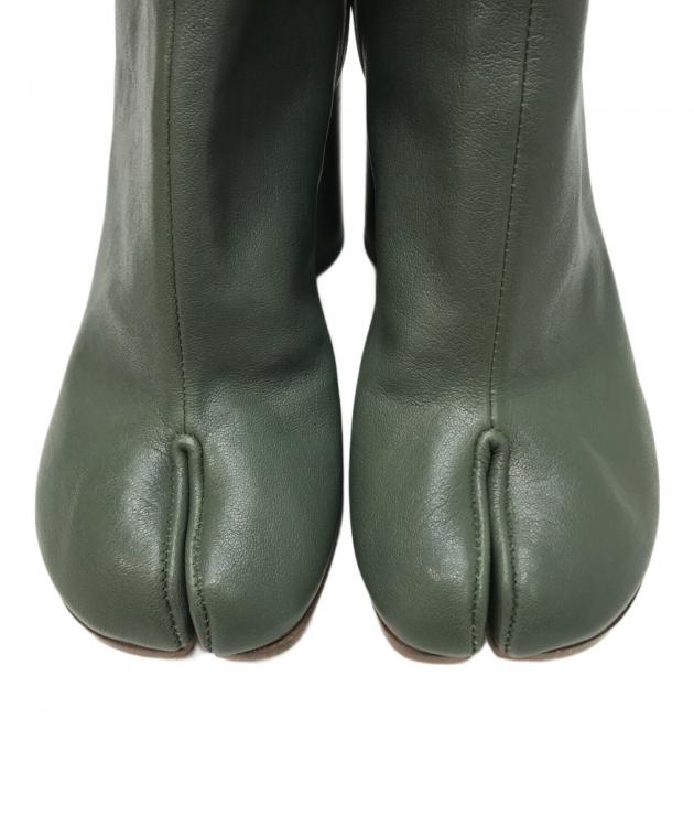 メゾン マルジェラ MAISON MARGIELA 足袋ブーツ37カーキ メゾン マルジェラ MAISON MARGIELA 足袋ブーツ37カーキ - メルカリ