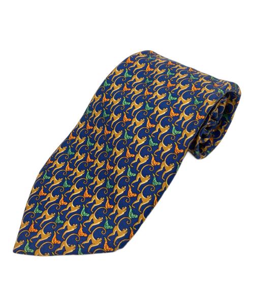 HERMES／Ferragamoネクタイ 7本セット HERMES／Ferragamoネクタイ 7本セット シルクツイルタイ 7 cm 《H