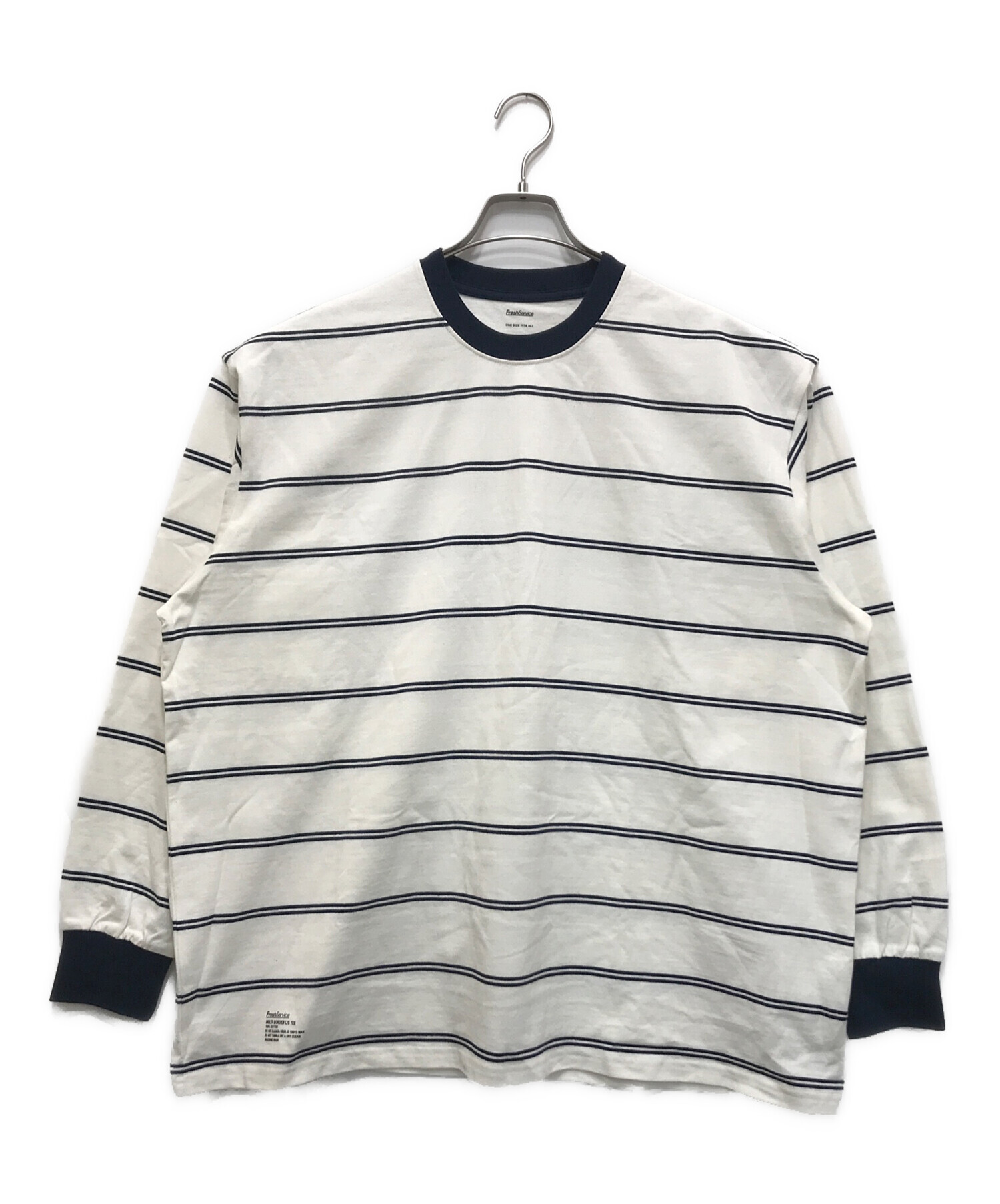 中古・古着通販】FreshService (フレッシュサービス) MULTI BORDER L/S 